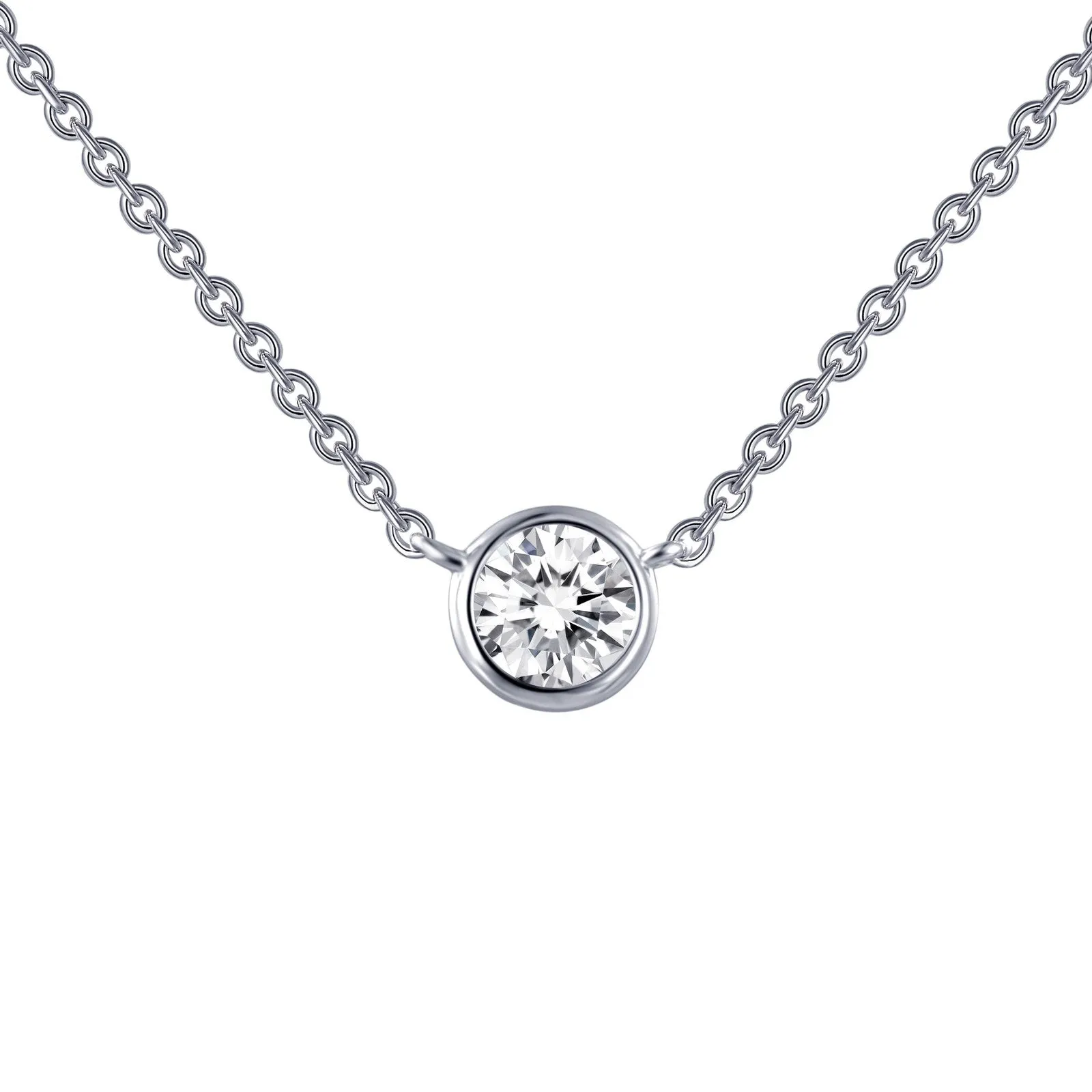 0.46 CTW Solitaire Necklace N0030CLP18