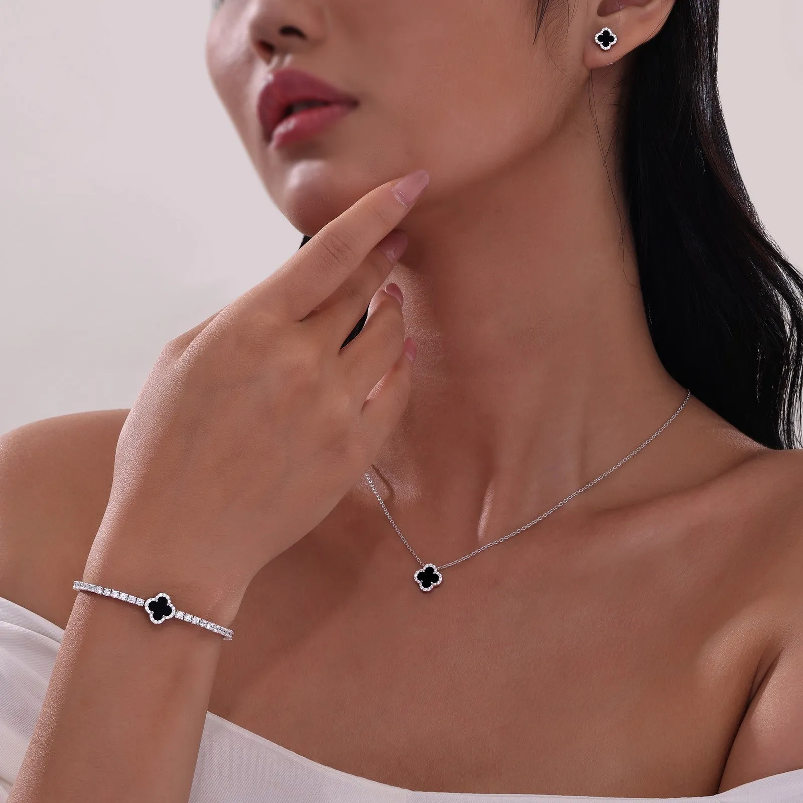 0.49 CTW Halo Necklace N0334MPG20