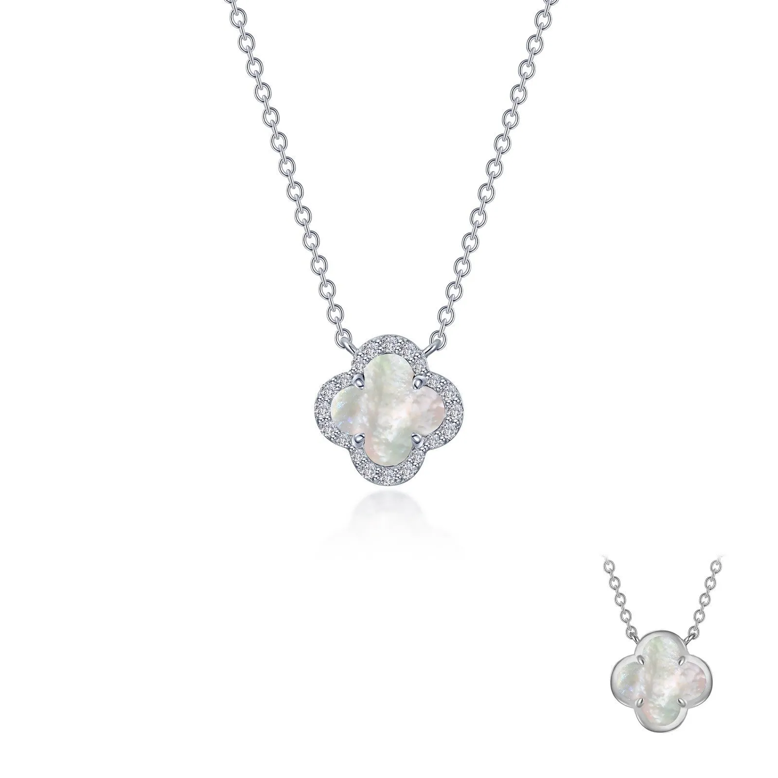 0.49 CTW Halo Necklace N0334MPP20