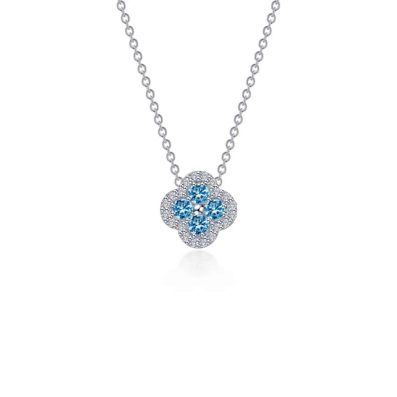 0.65 CTW Halo Necklace N0335BTP20