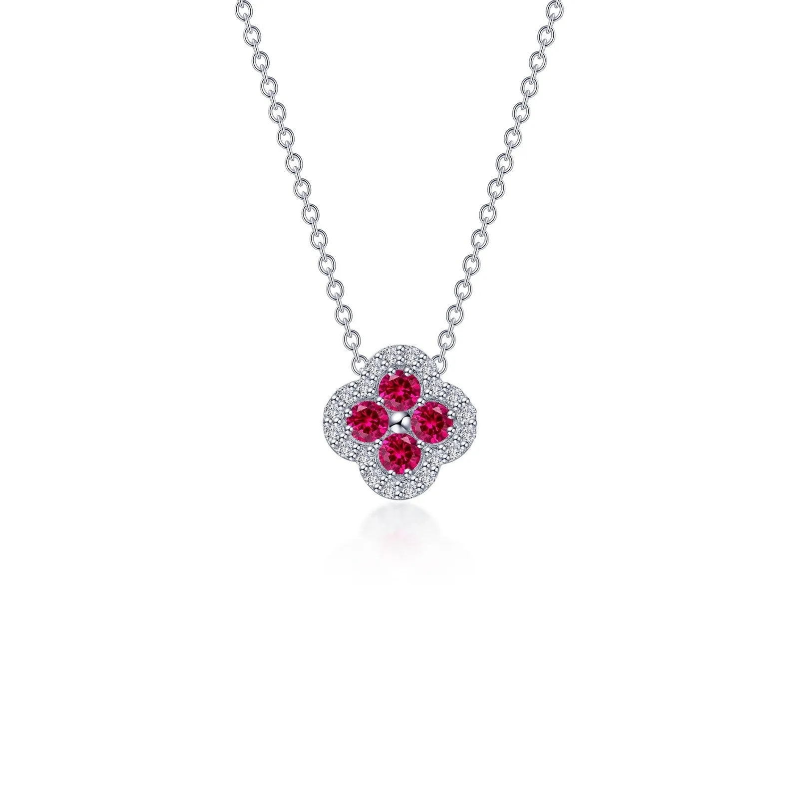 0.65 CTW Halo Necklace N0335CAP20