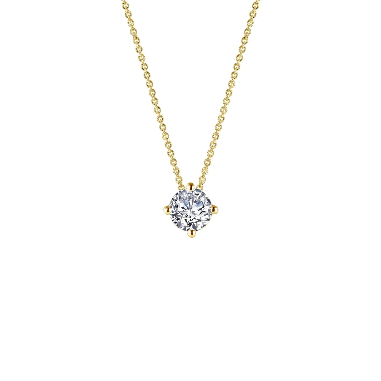0.85 CTW Solitaire Necklace N0173CLG20