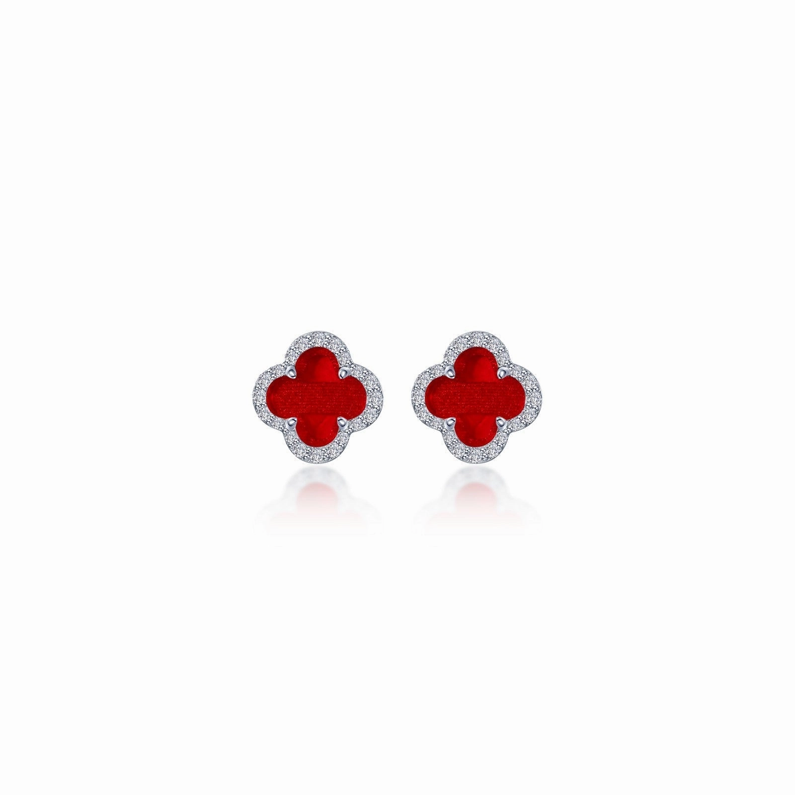 0.4 CTW Halo Stud Earrings E0609AGP00