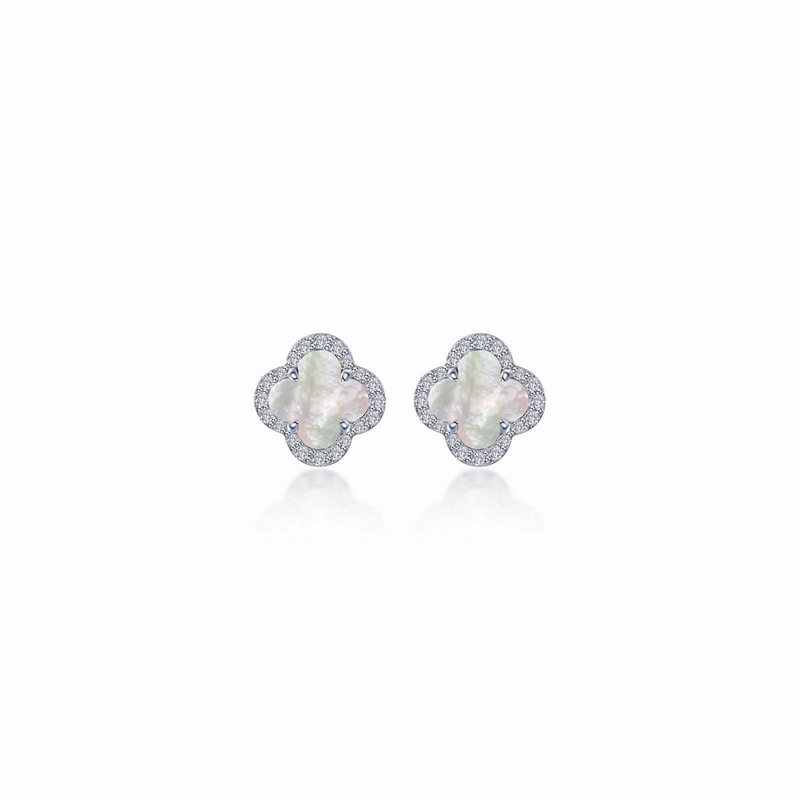 0.4 CTW Halo Stud Earrings E0609MPP00