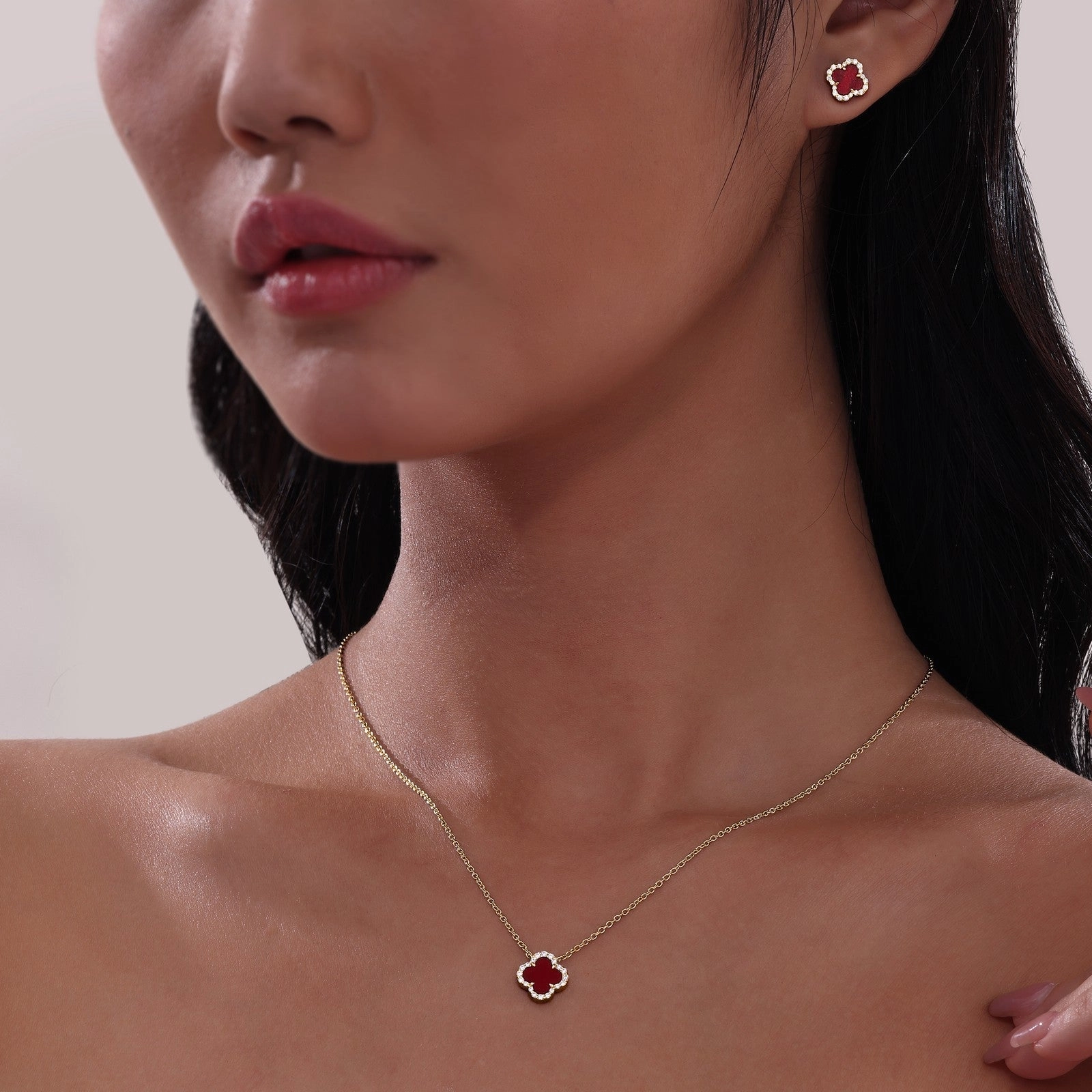 0.4 CTW Halo Stud Earrings E0609OXP00