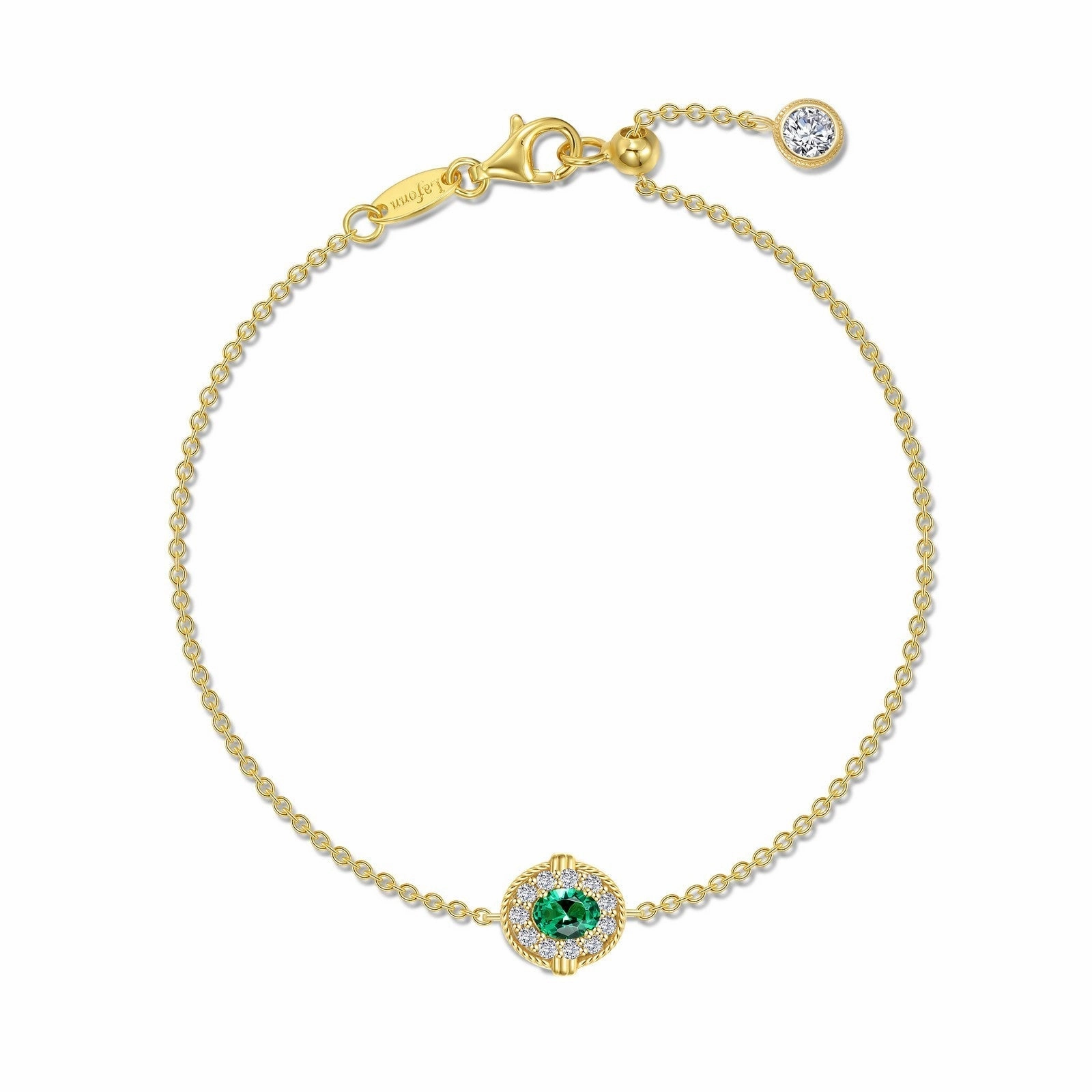 0.51 CTW Halo Bracelet B0193CEG70