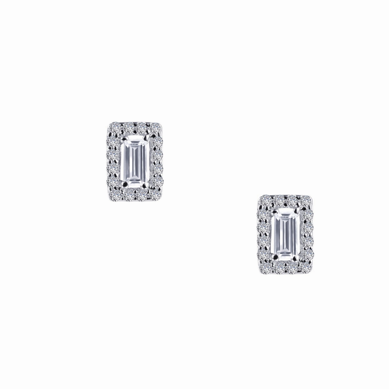 0.52 CTW Halo Stud Earrings E0325CLP00