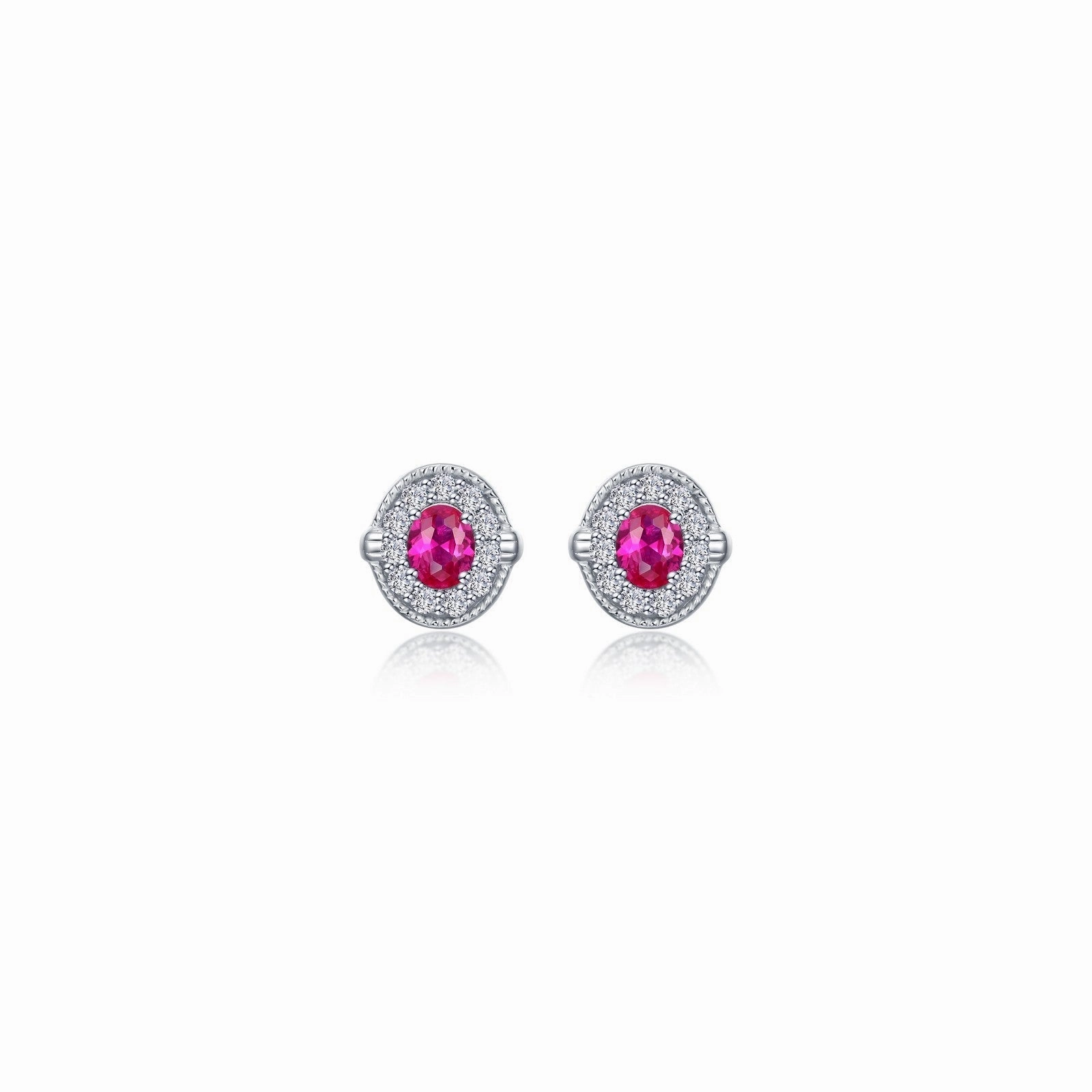 0.52 CTW Halo Stud Earrings E0592CRP00