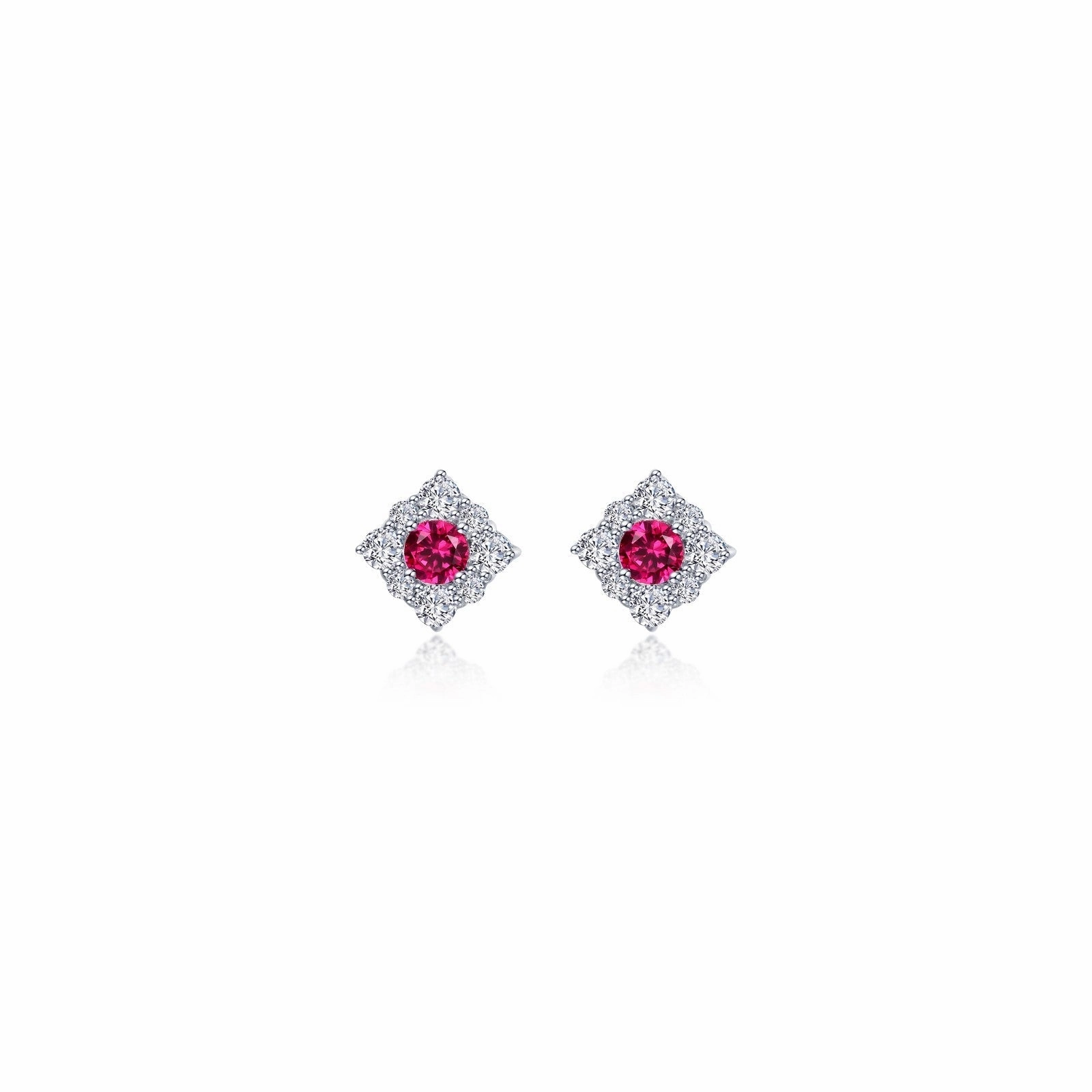 0.54 CTW Halo Stud Earrings E0596CRP00