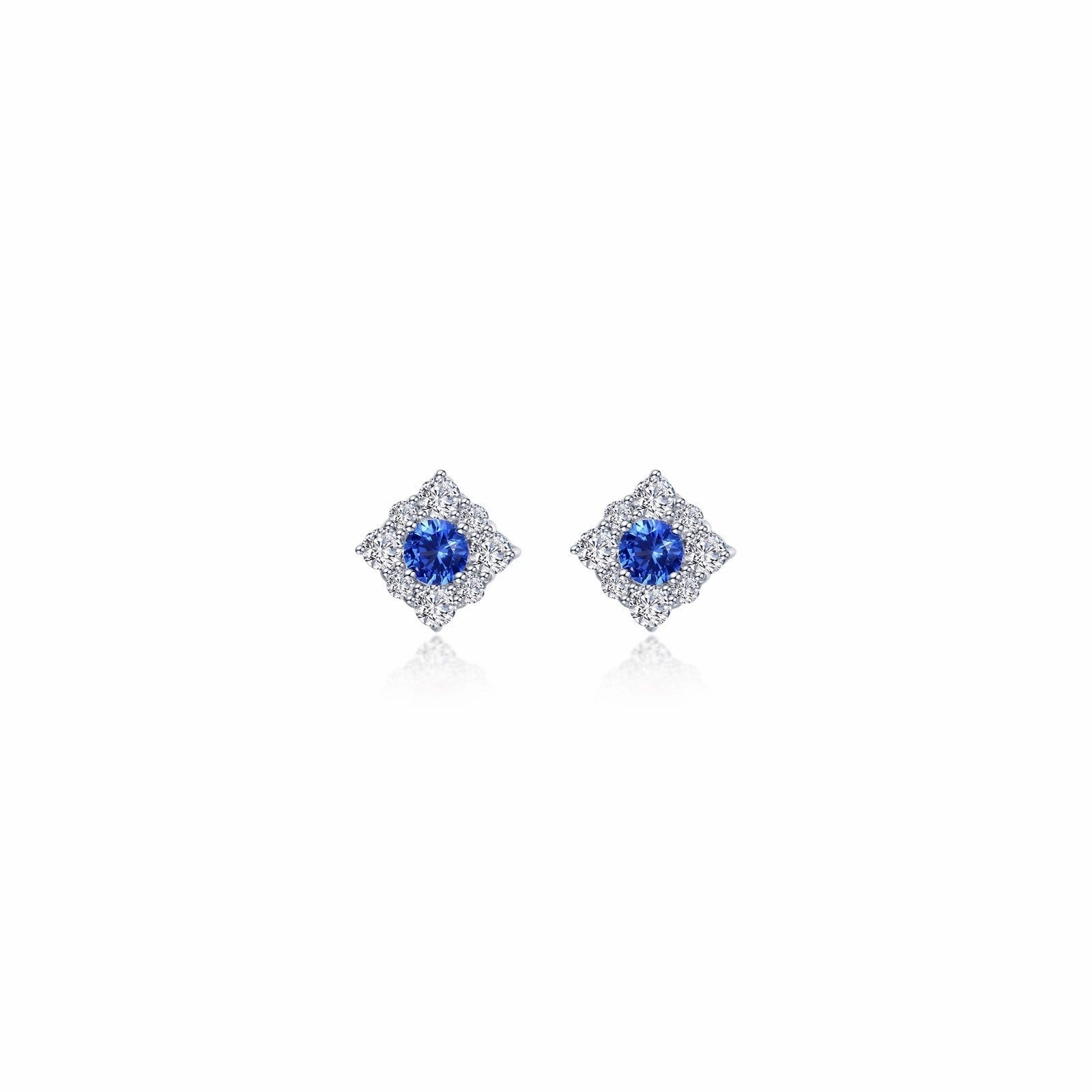 0.54 CTW Halo Stud Earrings E0596CSP00