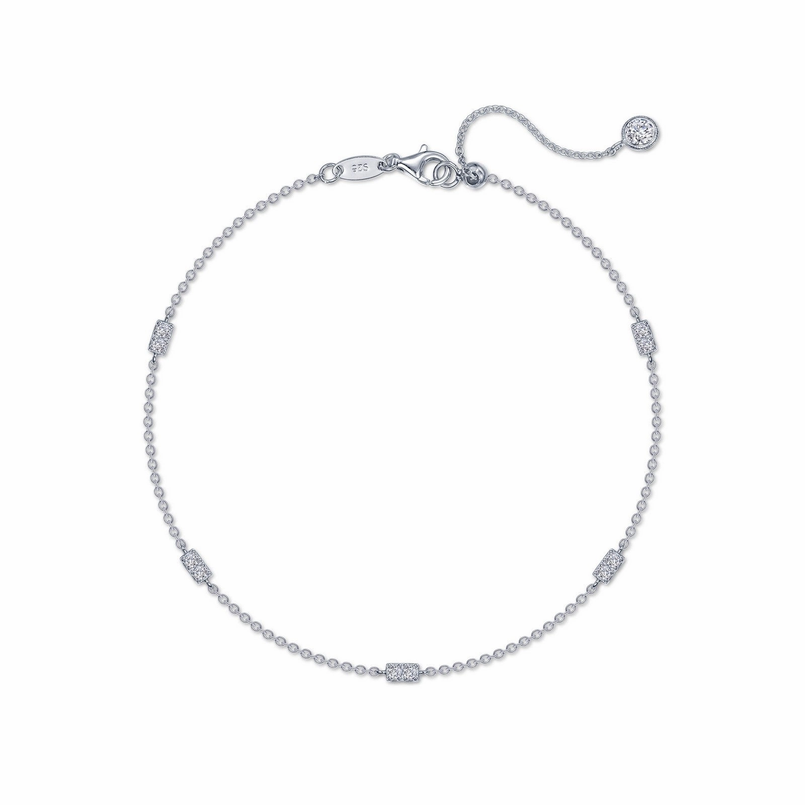 0.55 CTW Station Bracelet B0192CLP78