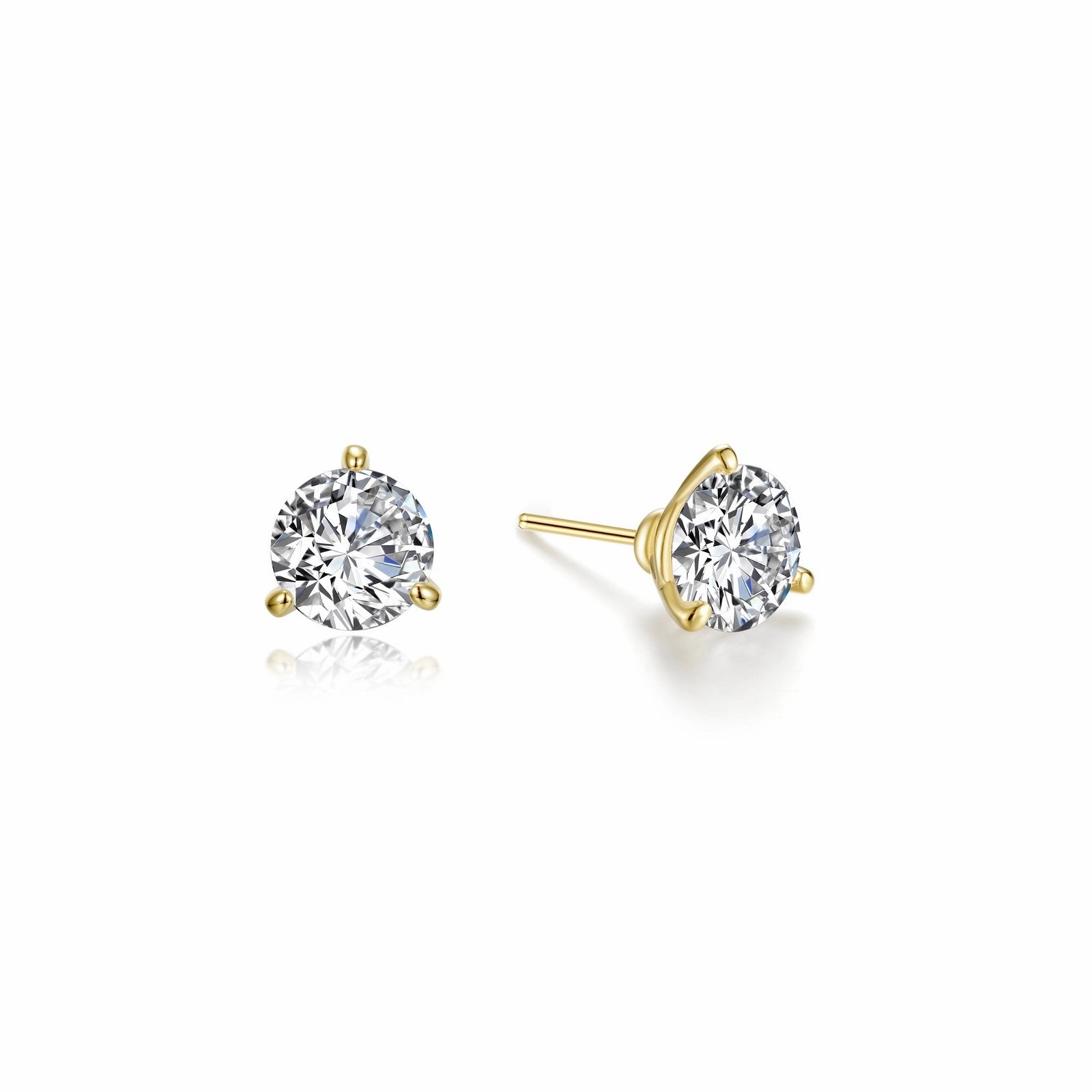 0.5 CTW 3 Prong Stud Earrings E0405CLG00