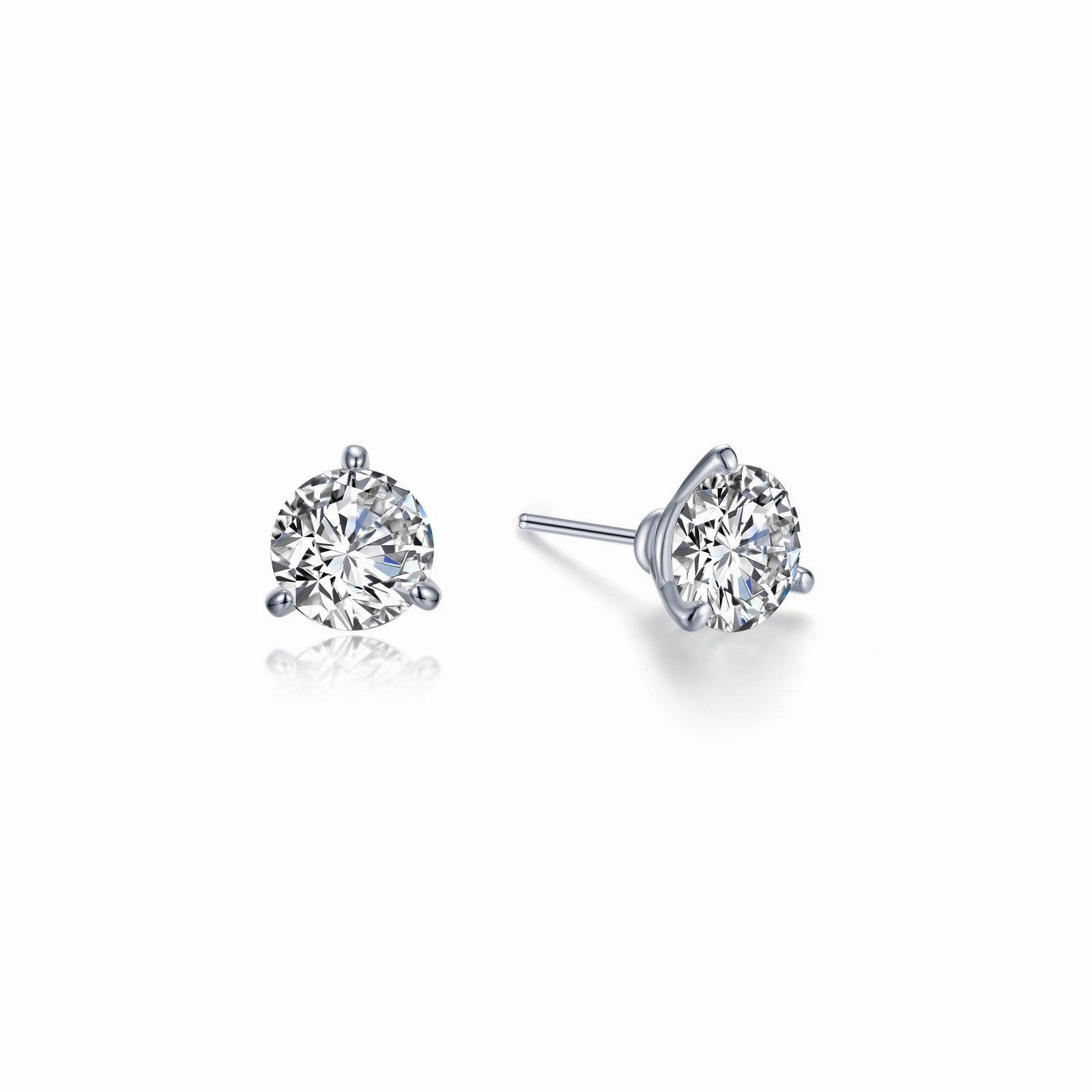 0.5 CTW 3 Prong Stud Earrings E0405CLP00