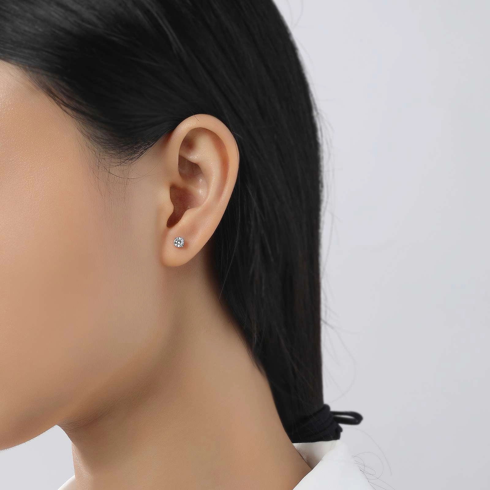 0.5 CTW 4 Prong Stud Earrings E0243CLG00