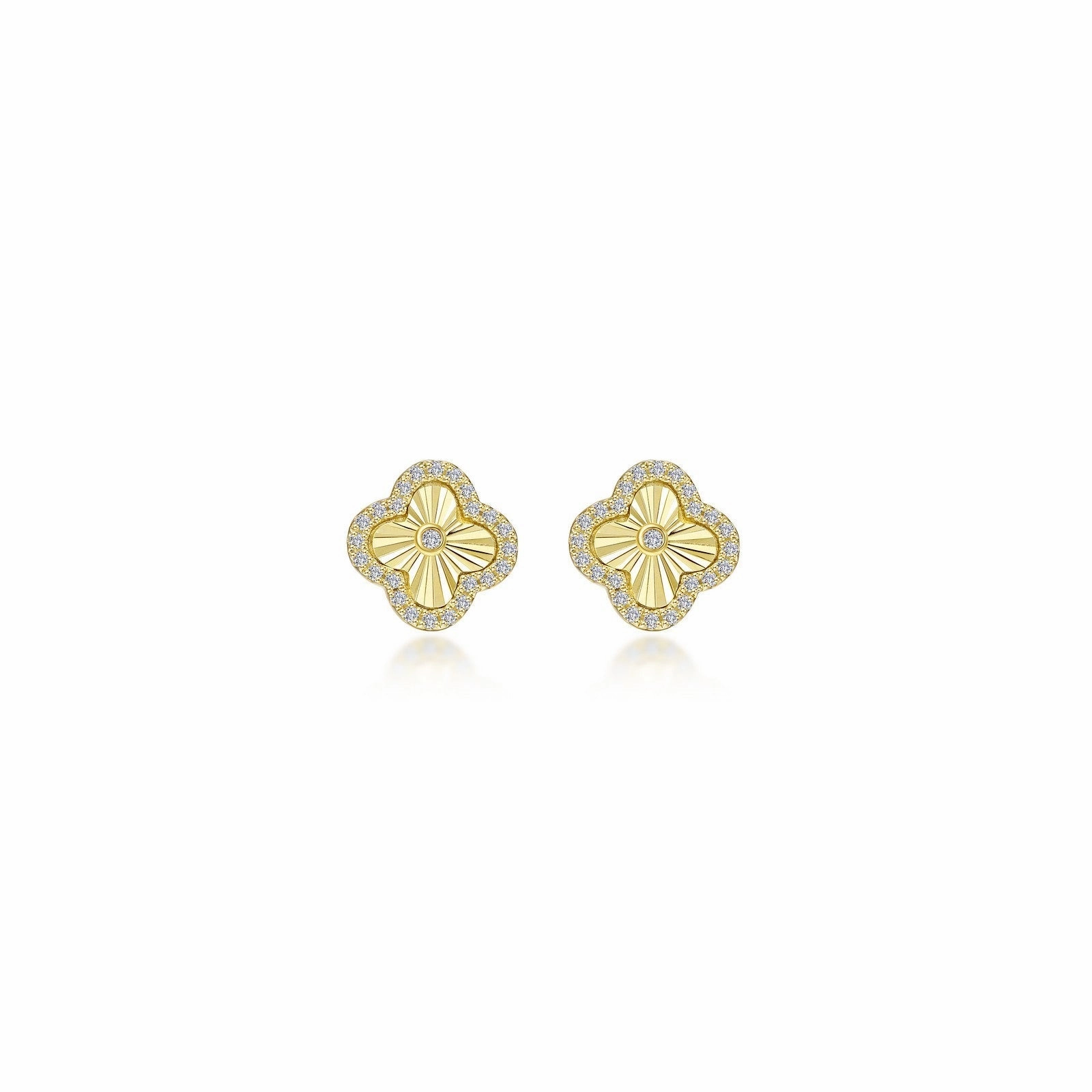0.5 CTW Halo Stud Earrings E2022CLG00