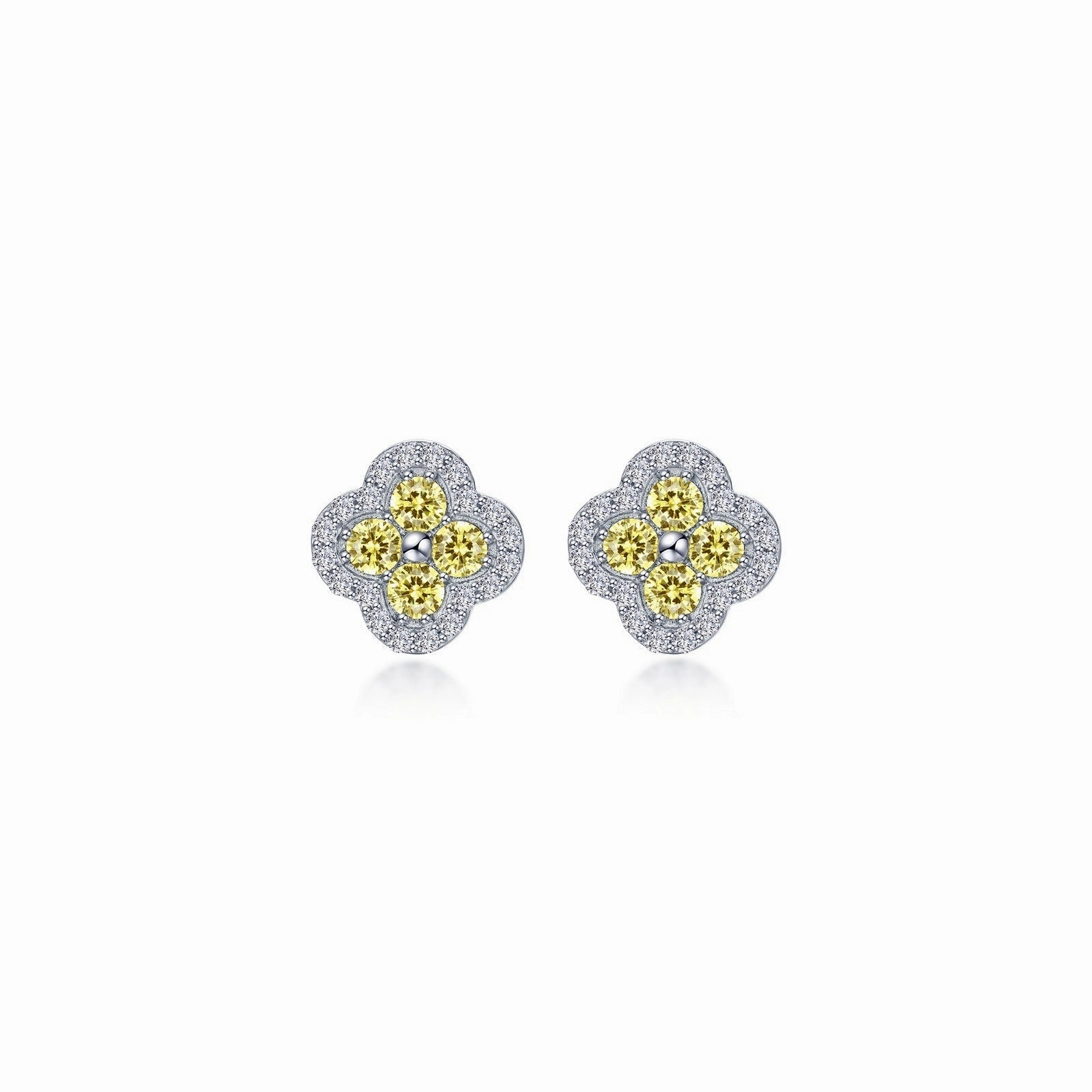0.8 CTW Halo Stud Earrings E0610CAP00