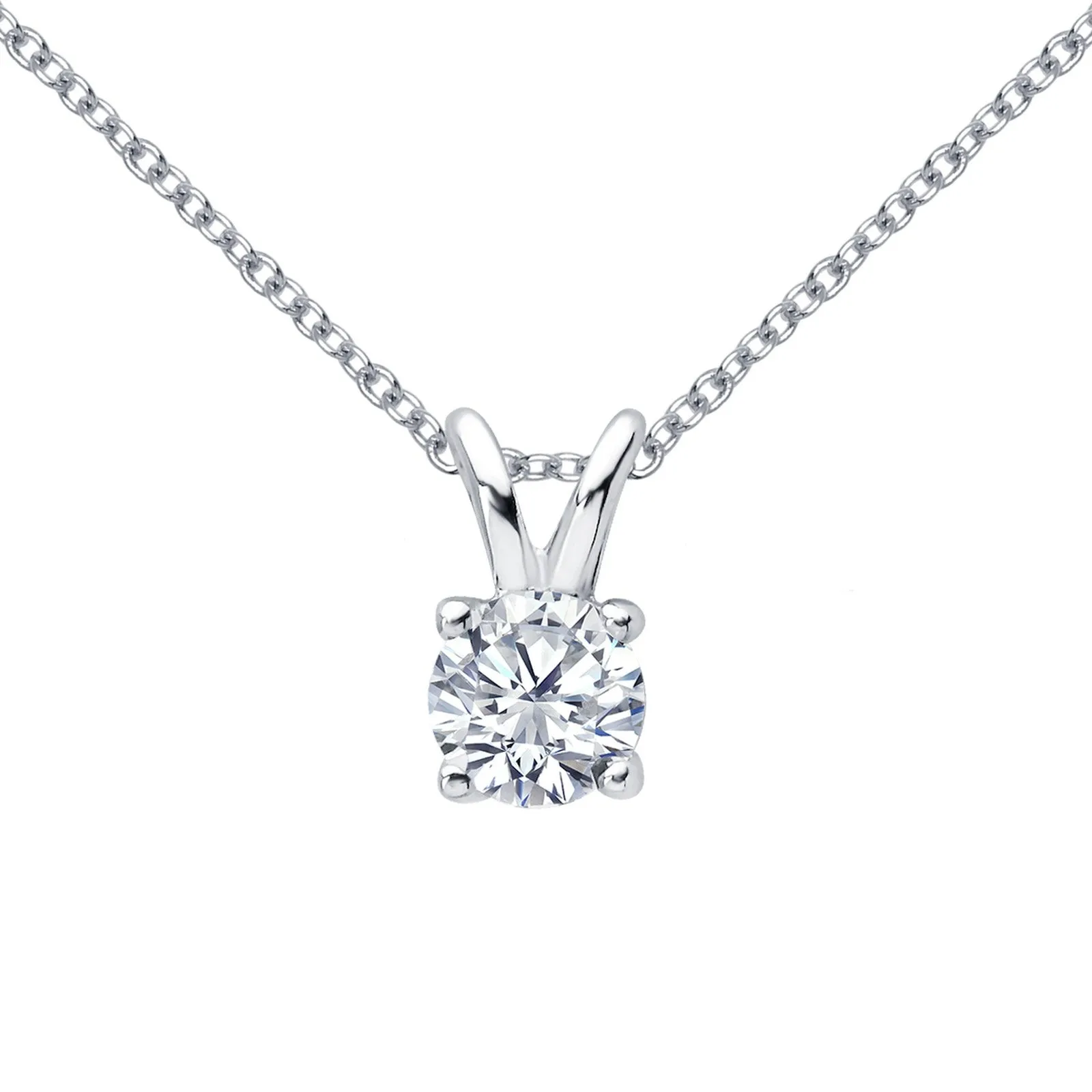 1 CTW Solitaire Necklace P2010CLP18
