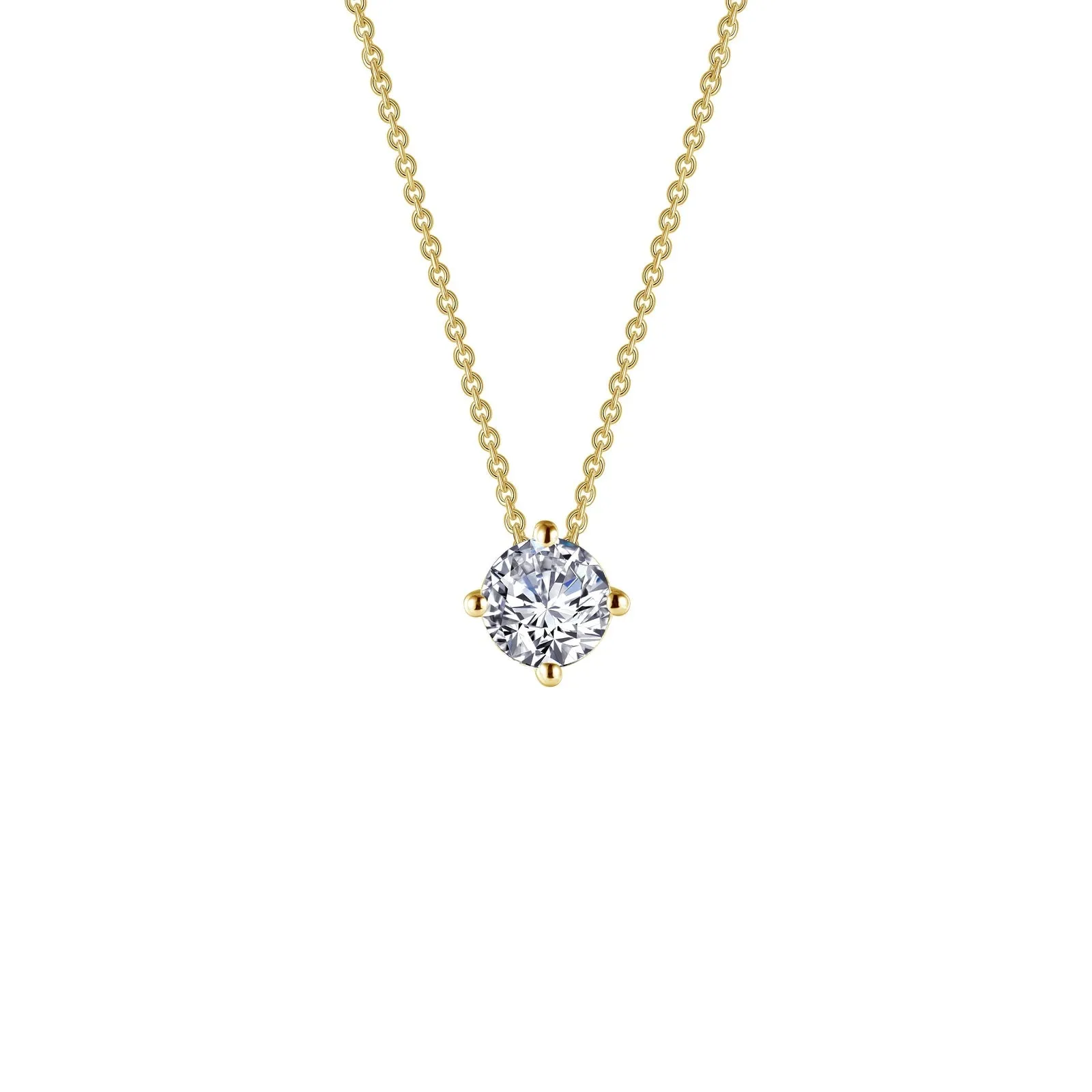 1.0 CTW Solitaire Necklace N0154CLG20