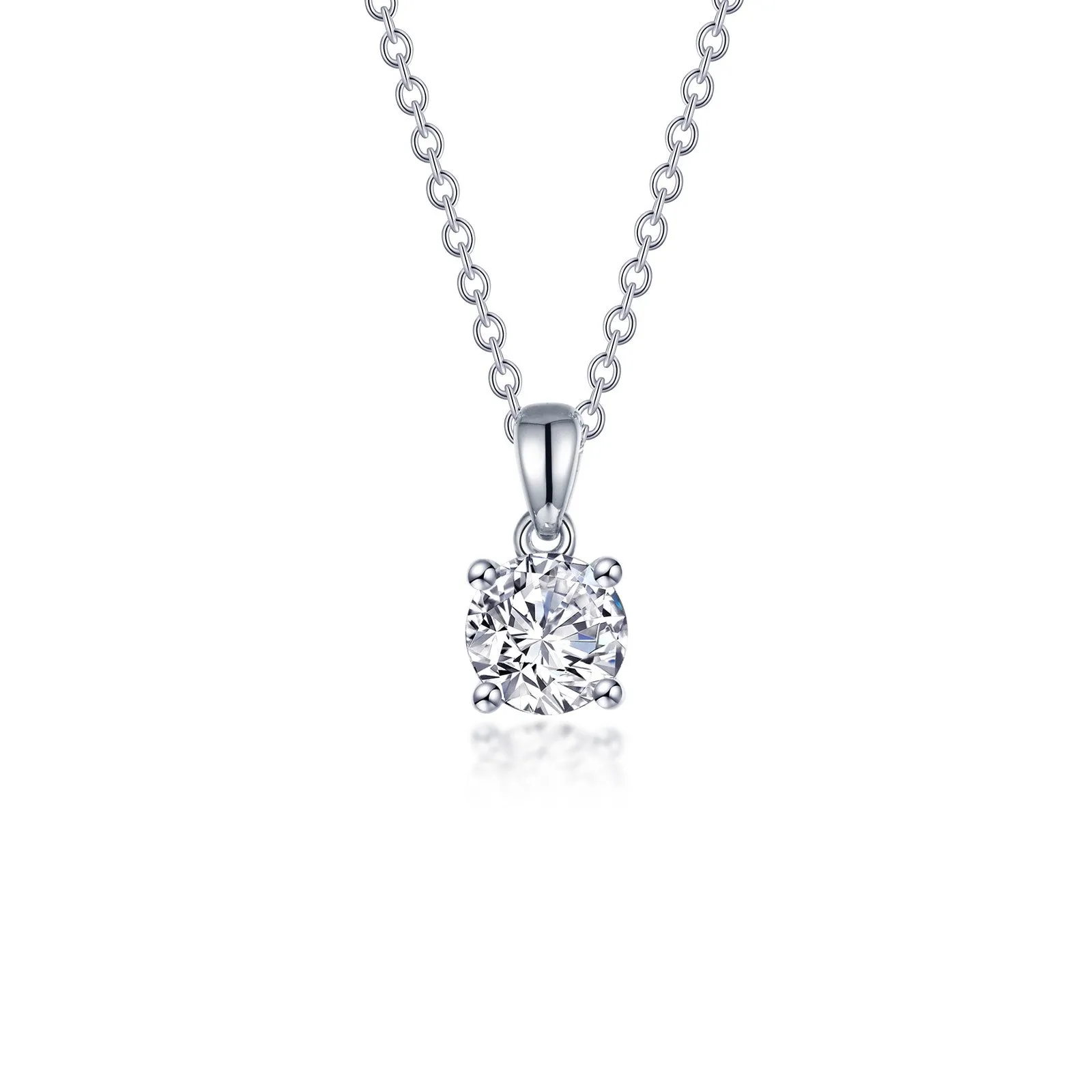 1.25 CTW 4-Prong Solitaire Necklace N0306CLP20