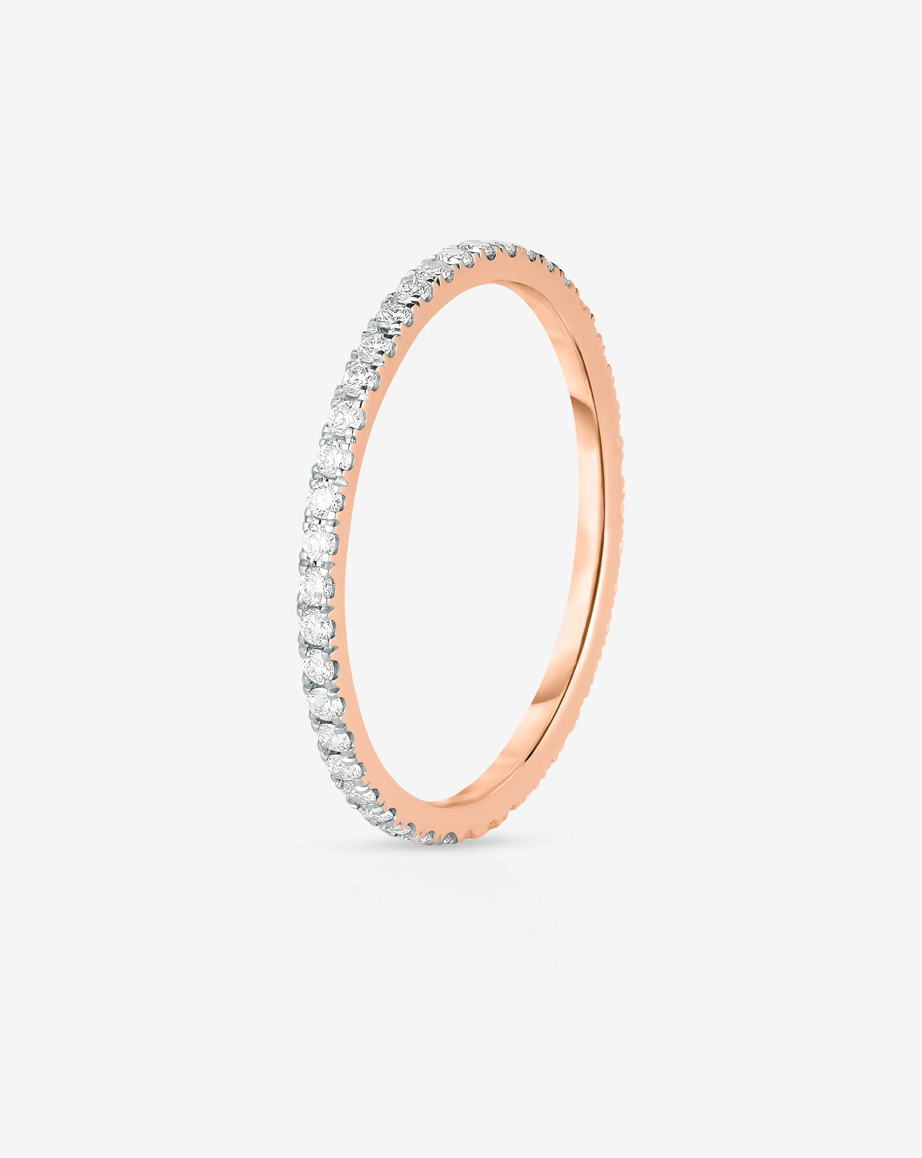 1.3 mm Perfect Pav Diamond Ring