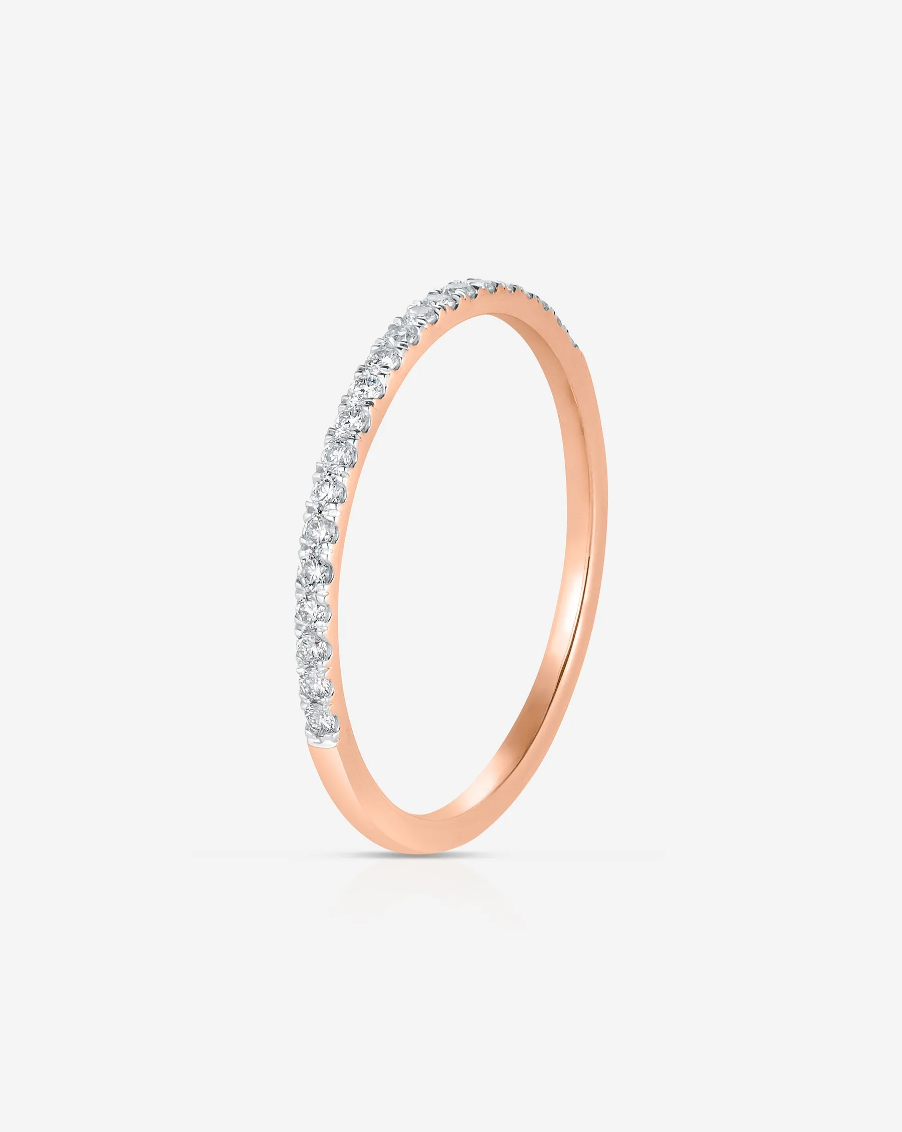 1.3 mm Perfect Pav Diamond Ring