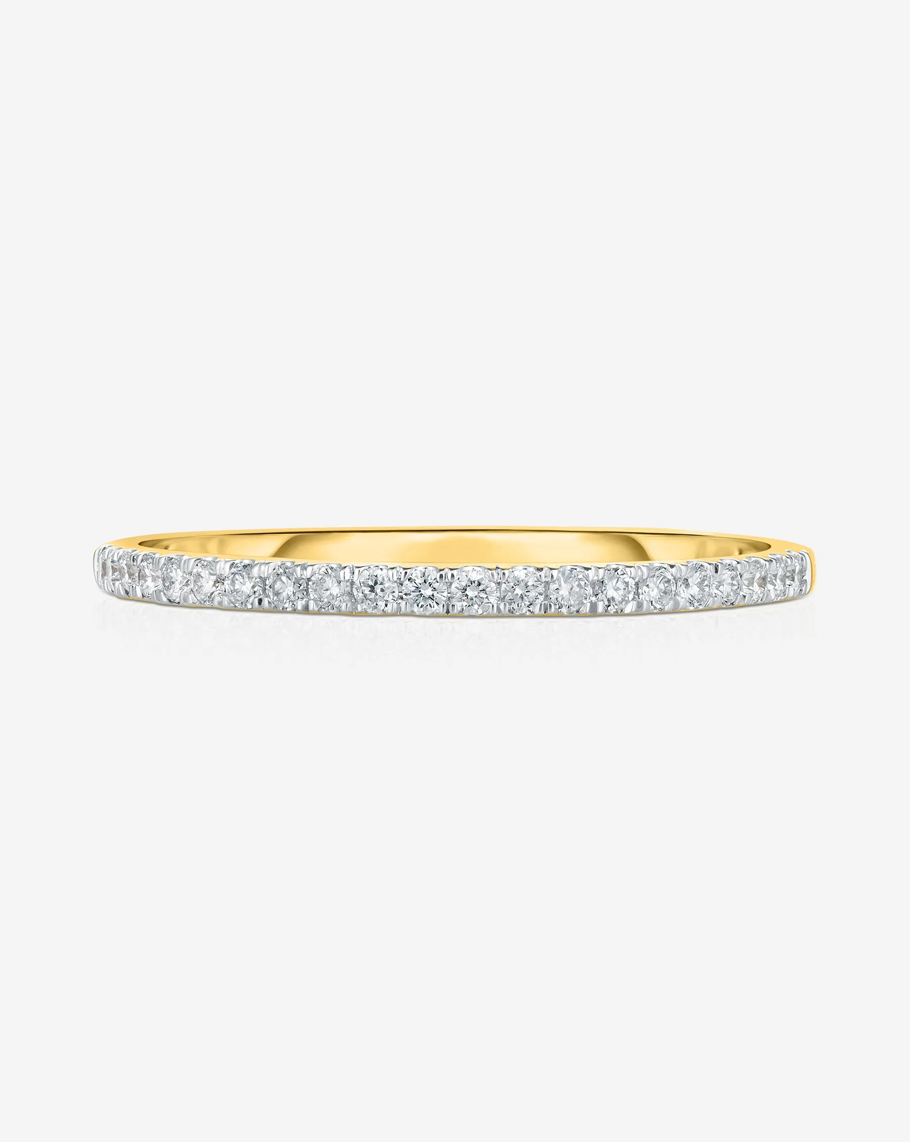 1.3 mm Perfect Pav Diamond Ring