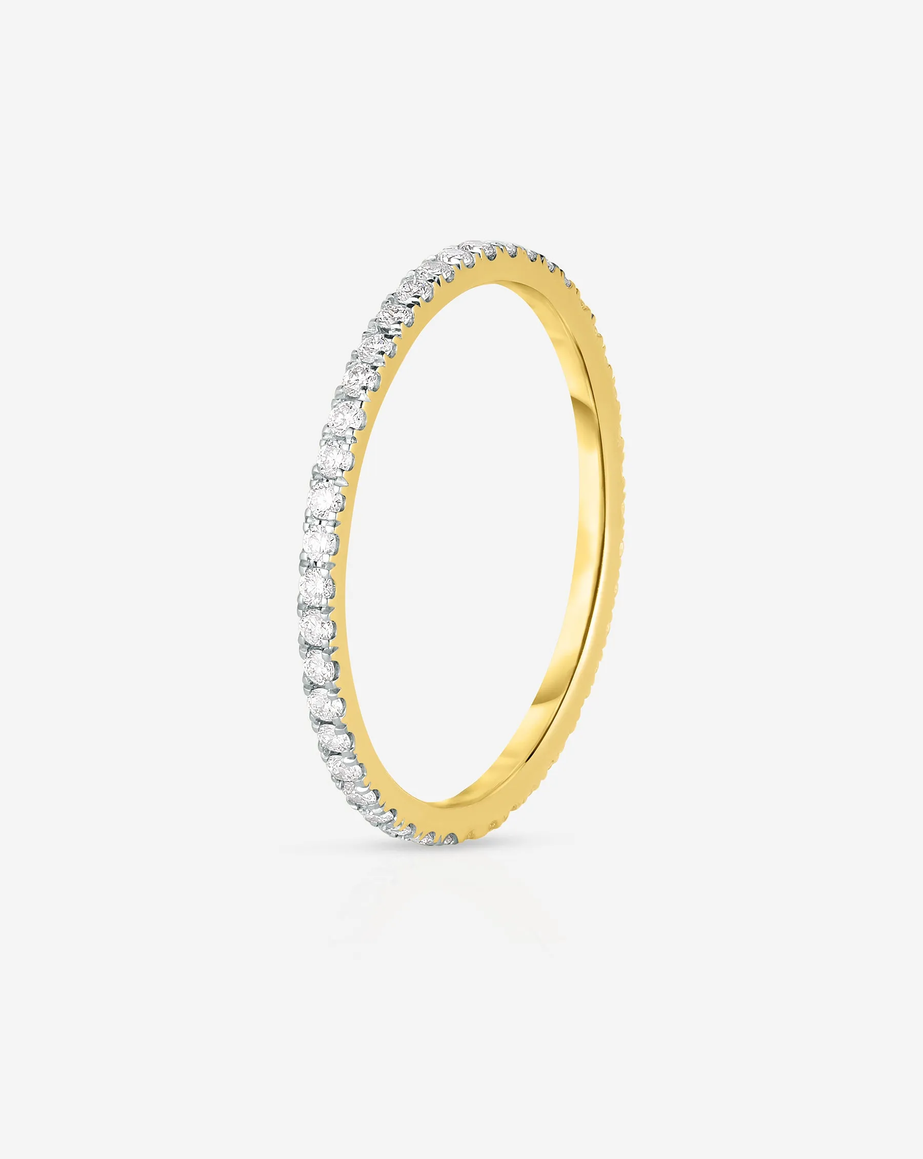 1.3 mm Perfect Pav Diamond Ring