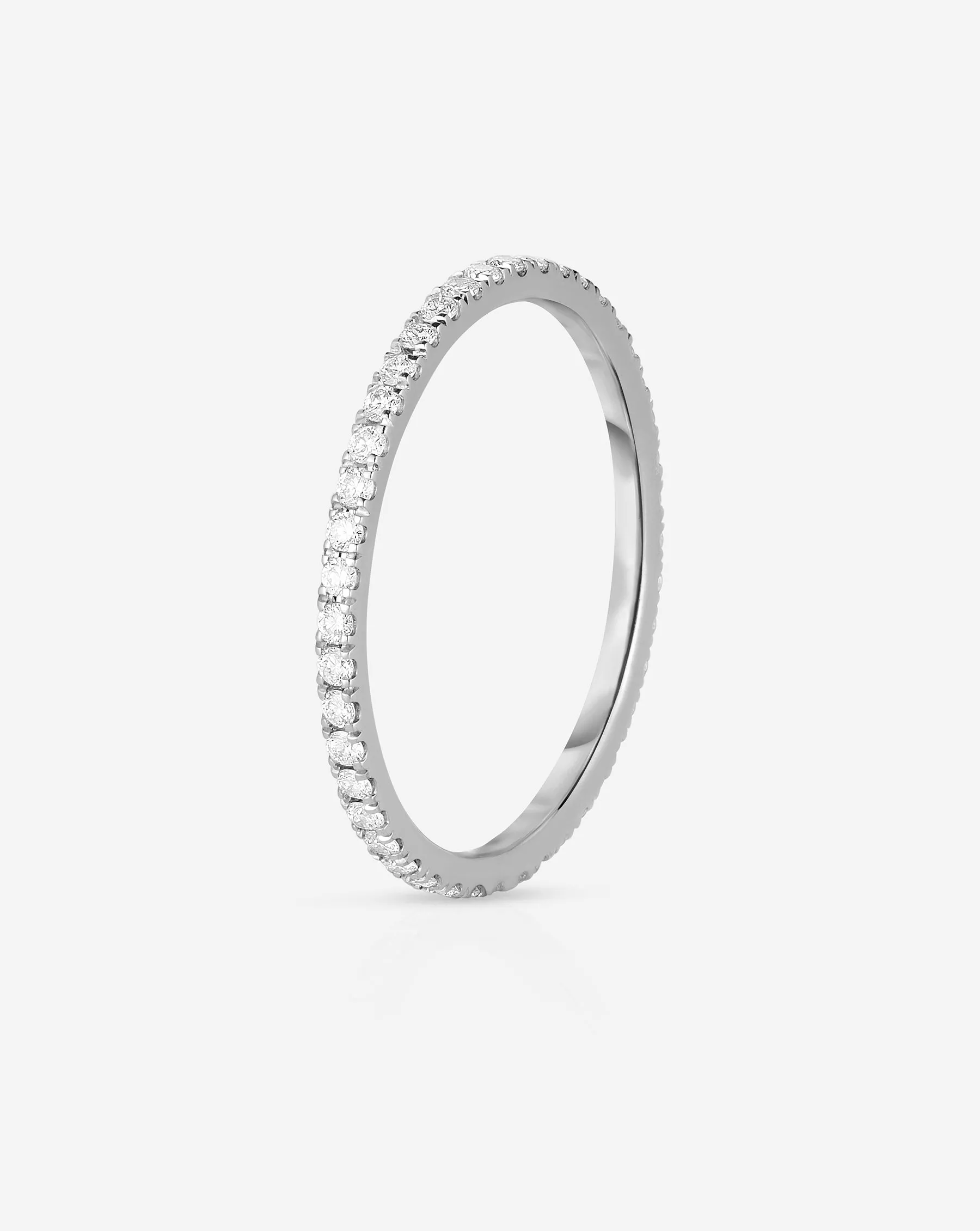 1.3 mm Perfect Pav Diamond Ring