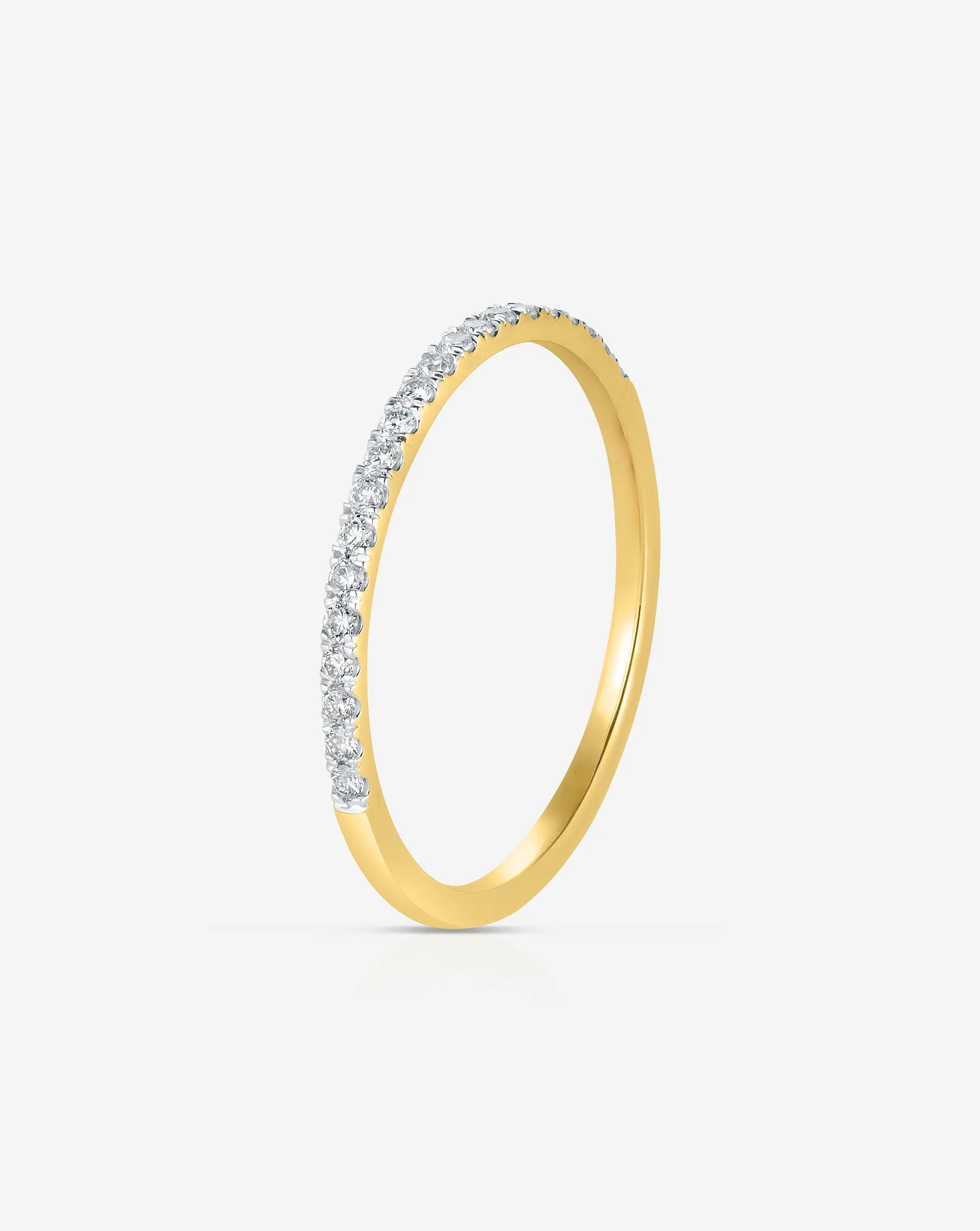 1.3 mm Perfect Pav Diamond Ring