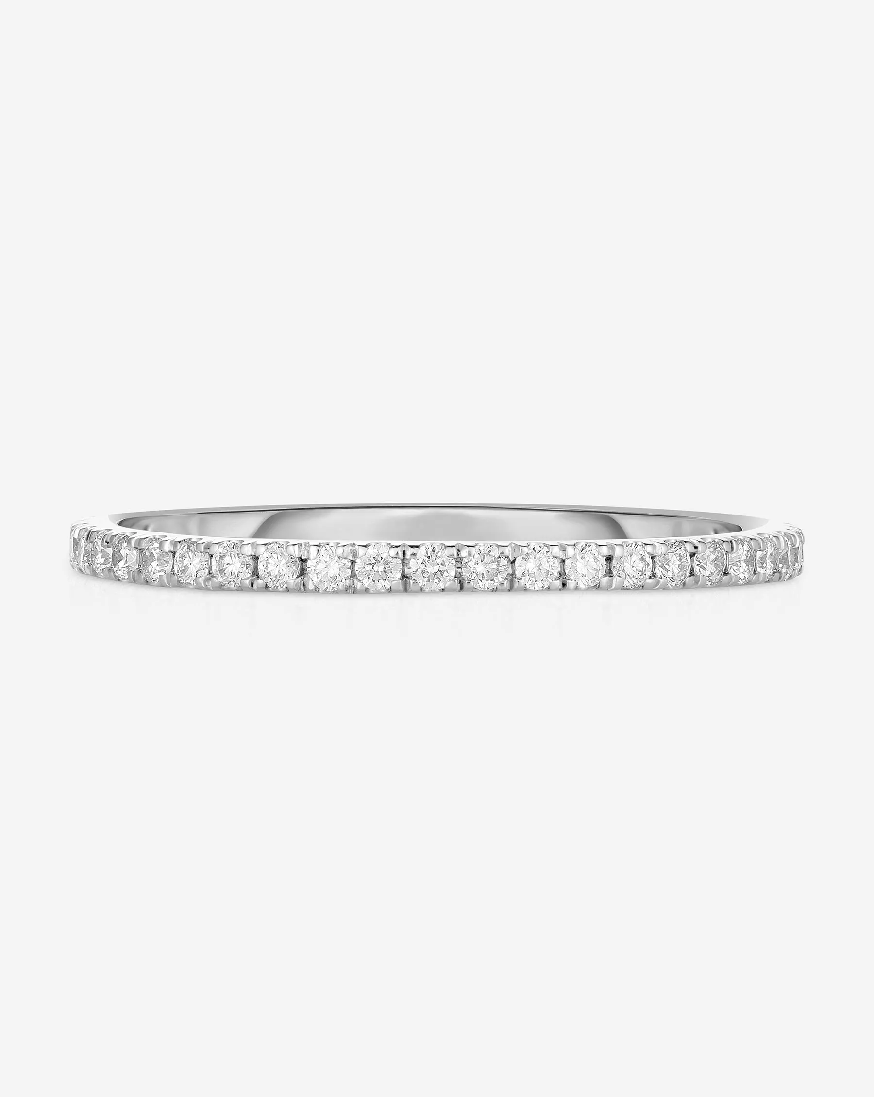 1.3 mm Perfect Pav Diamond Ring