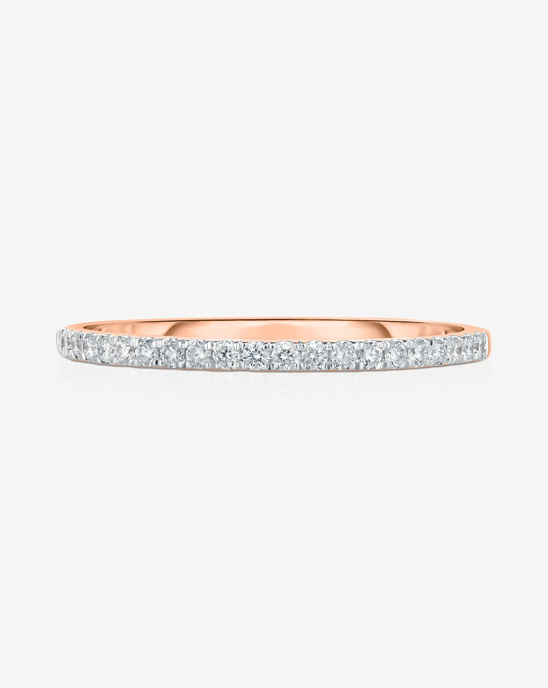 1.3 mm Perfect Pav Diamond Ring