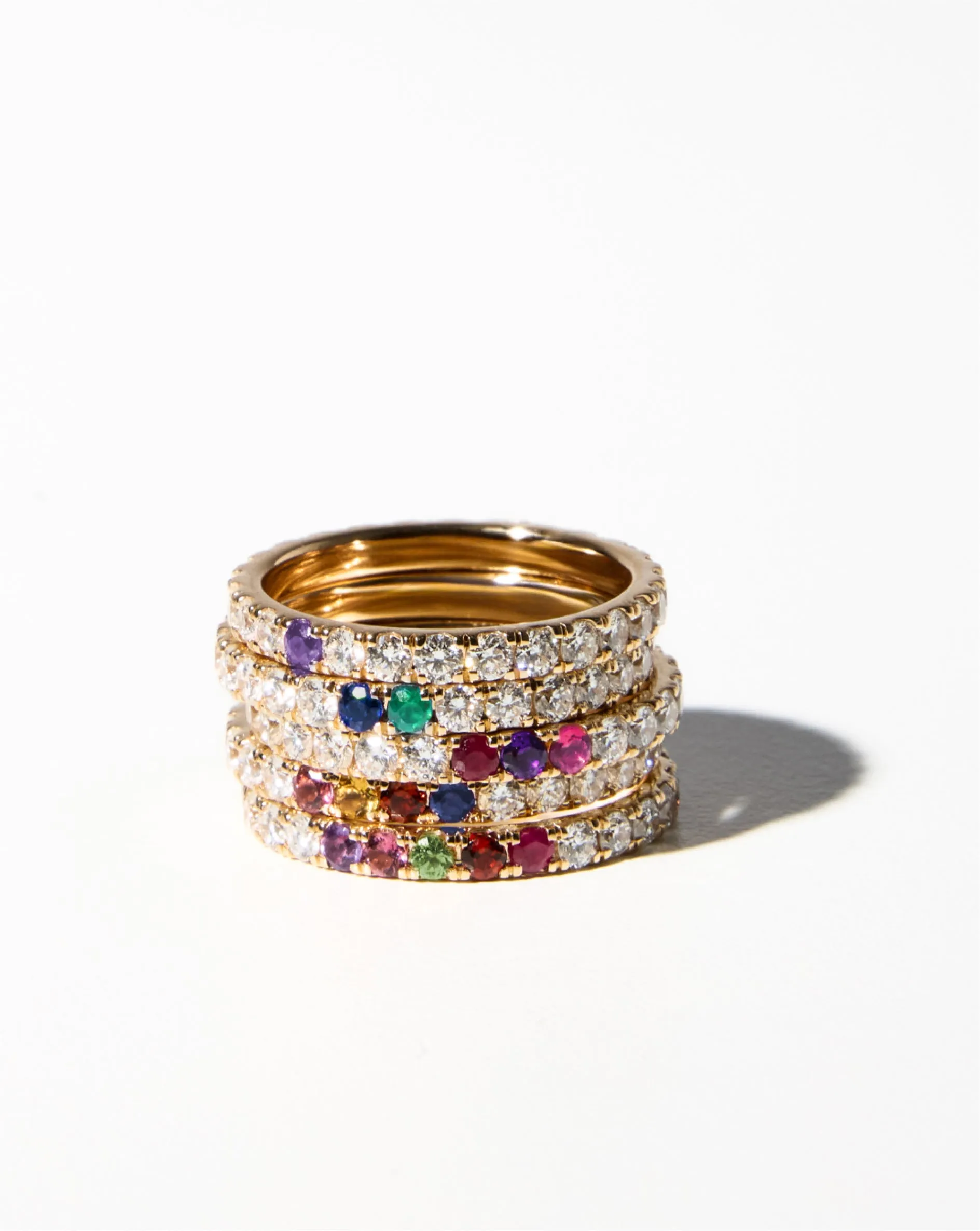 1.3 mm Personalized Perfect Pav Diamond Ring