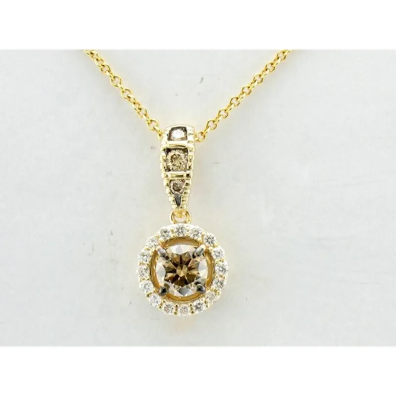 14K GOLD PENDANT FRAU 7