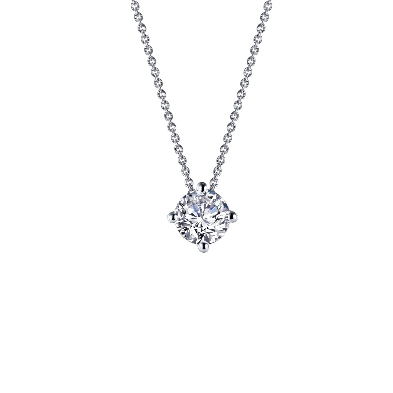 1.5 CTW Solitaire Necklace N0175CLP20