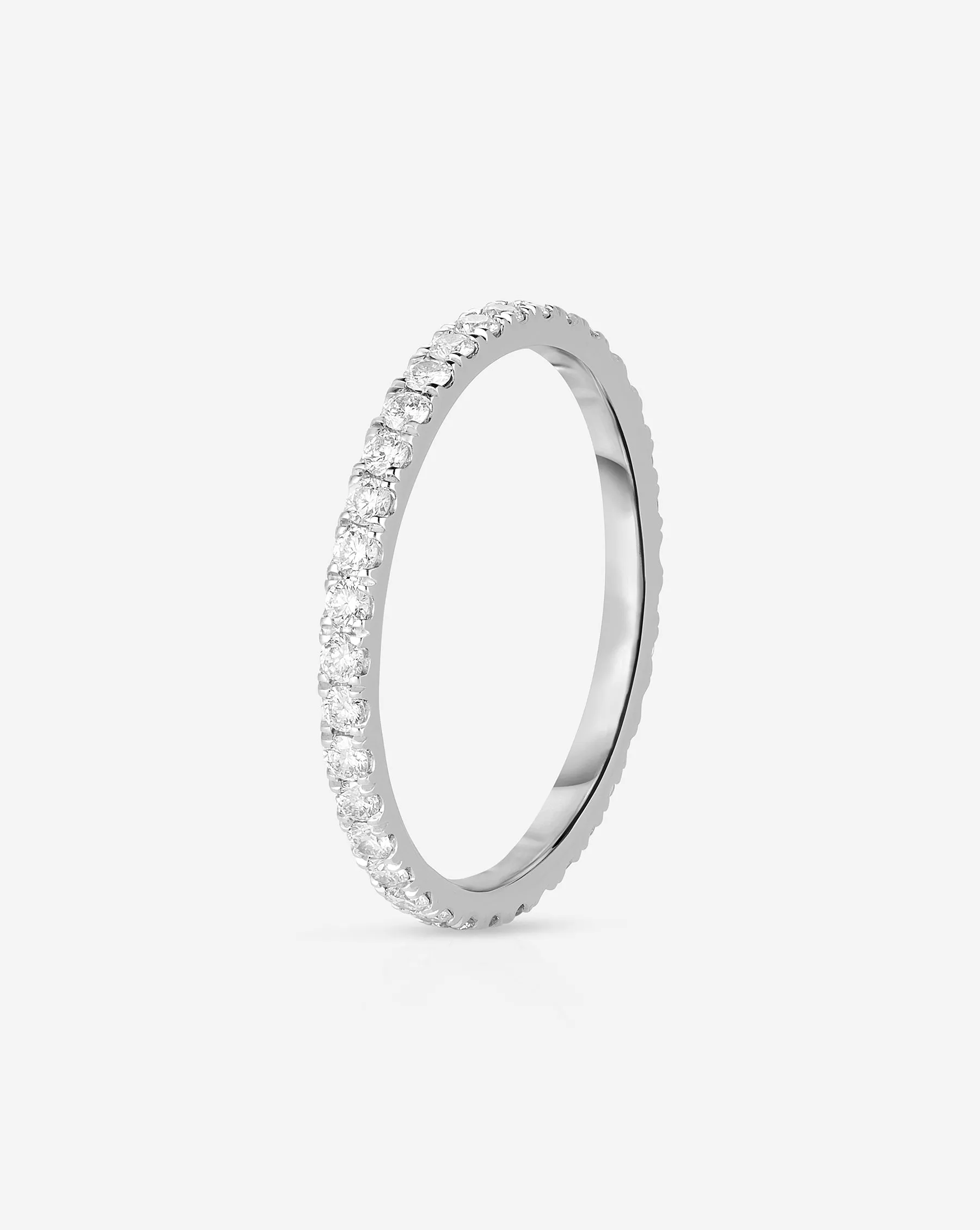 1.6 mm Perfect Pav Diamond Ring