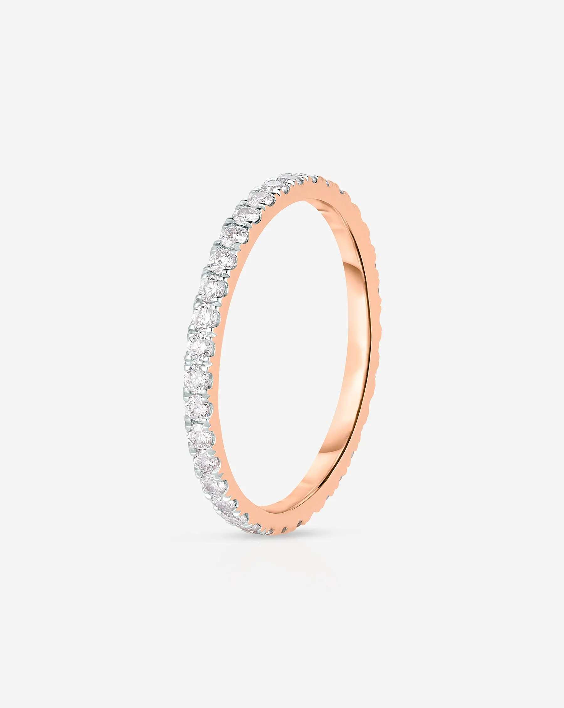 1.6 mm Perfect Pav Diamond Ring