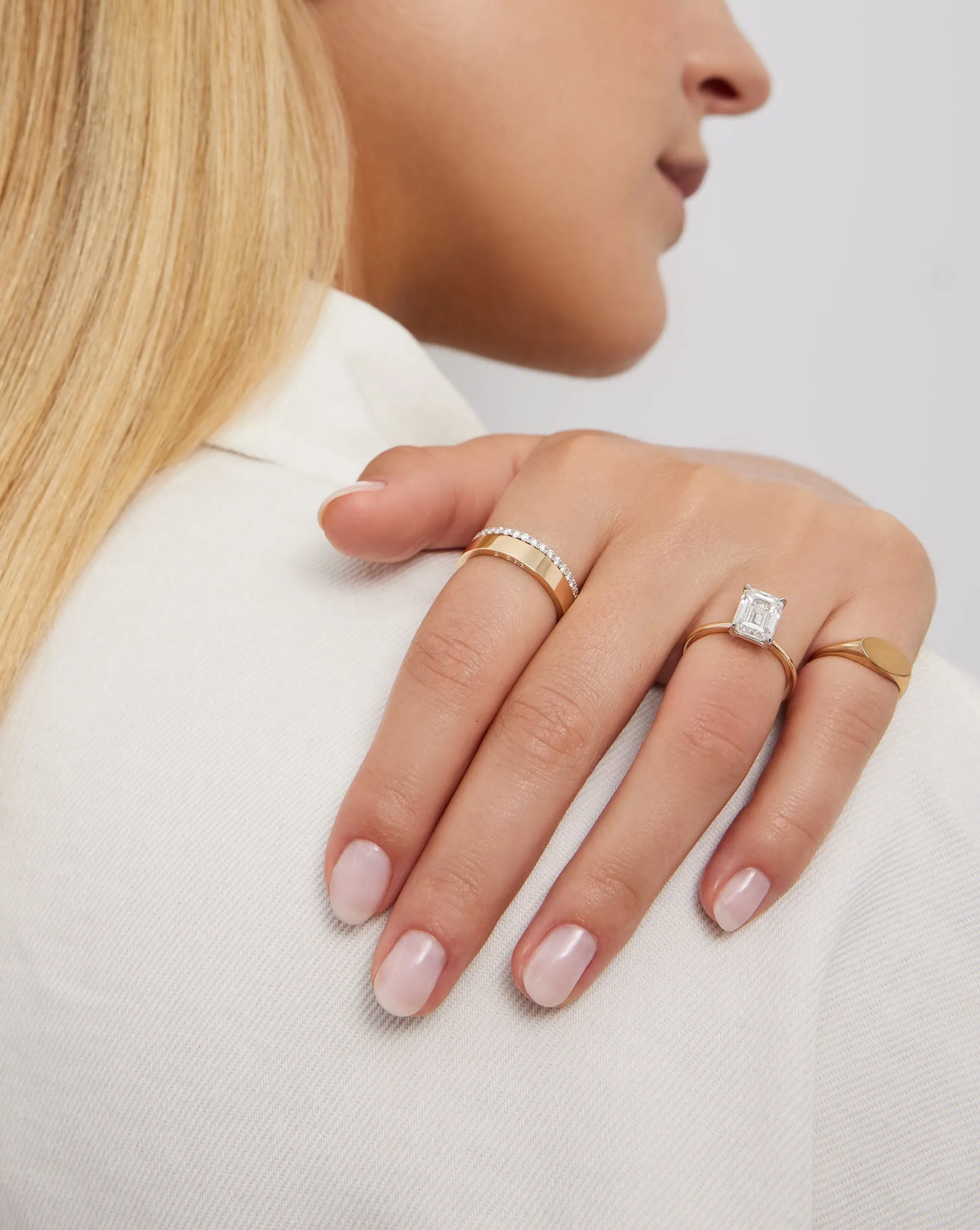 1.6 mm Perfect Pav Diamond Ring