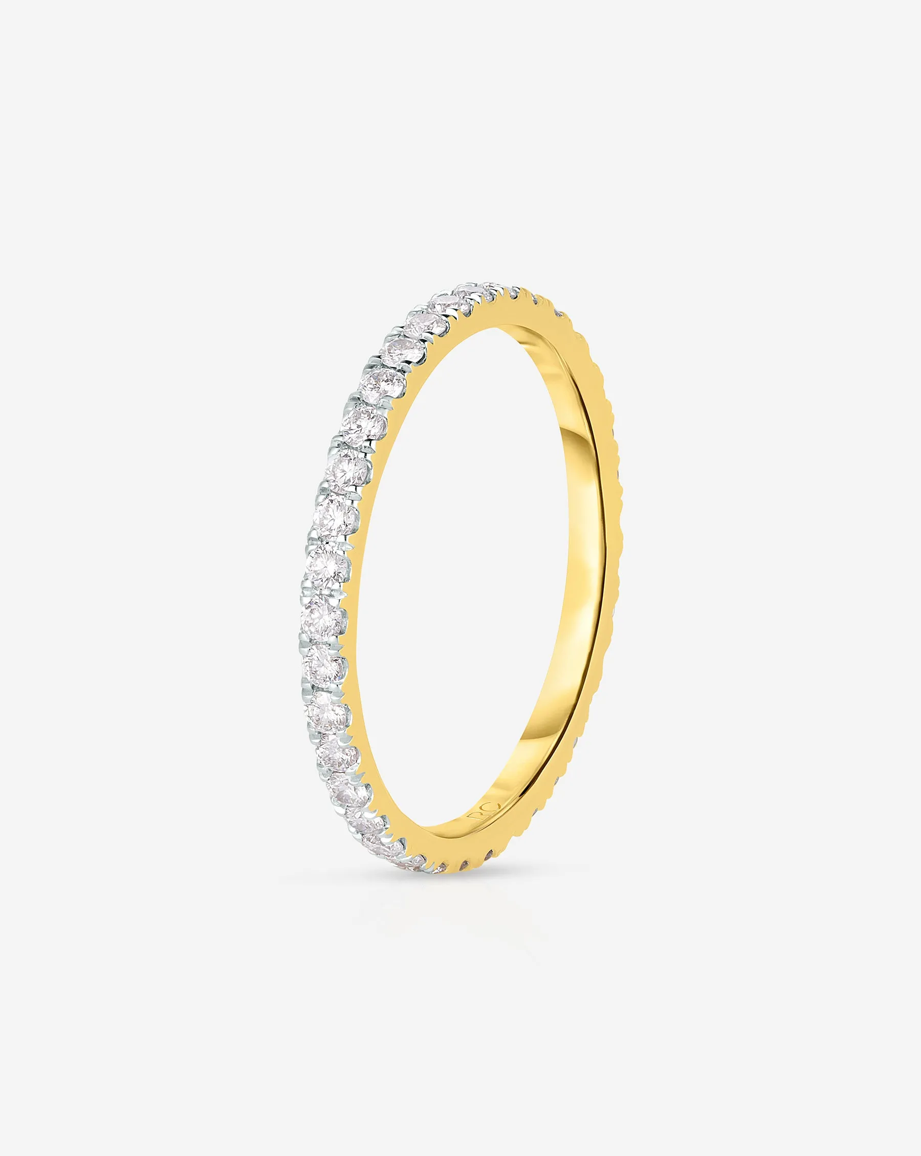 1.6 mm Perfect Pav Diamond Ring