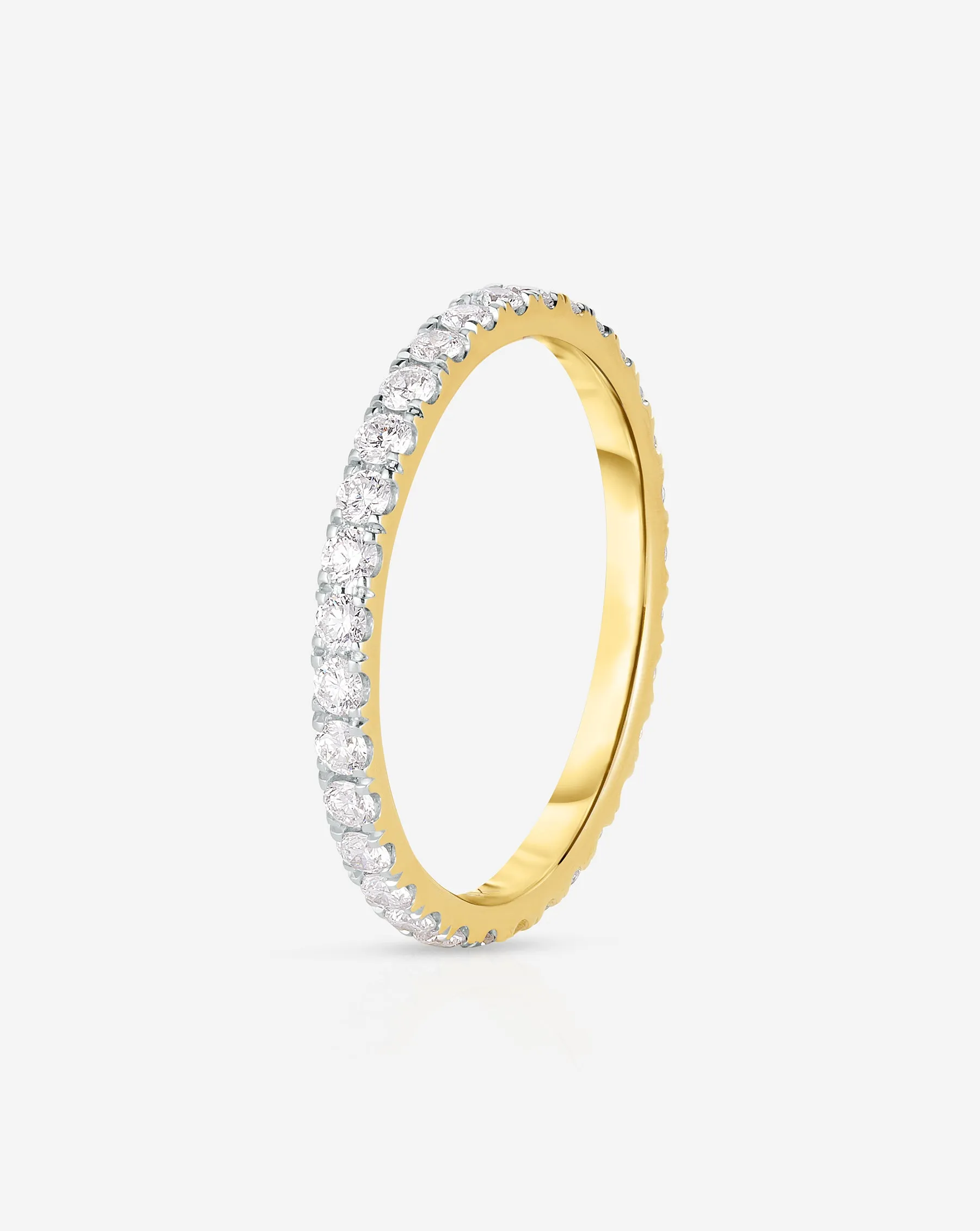1.9 mm Perfect Pav Diamond Ring
