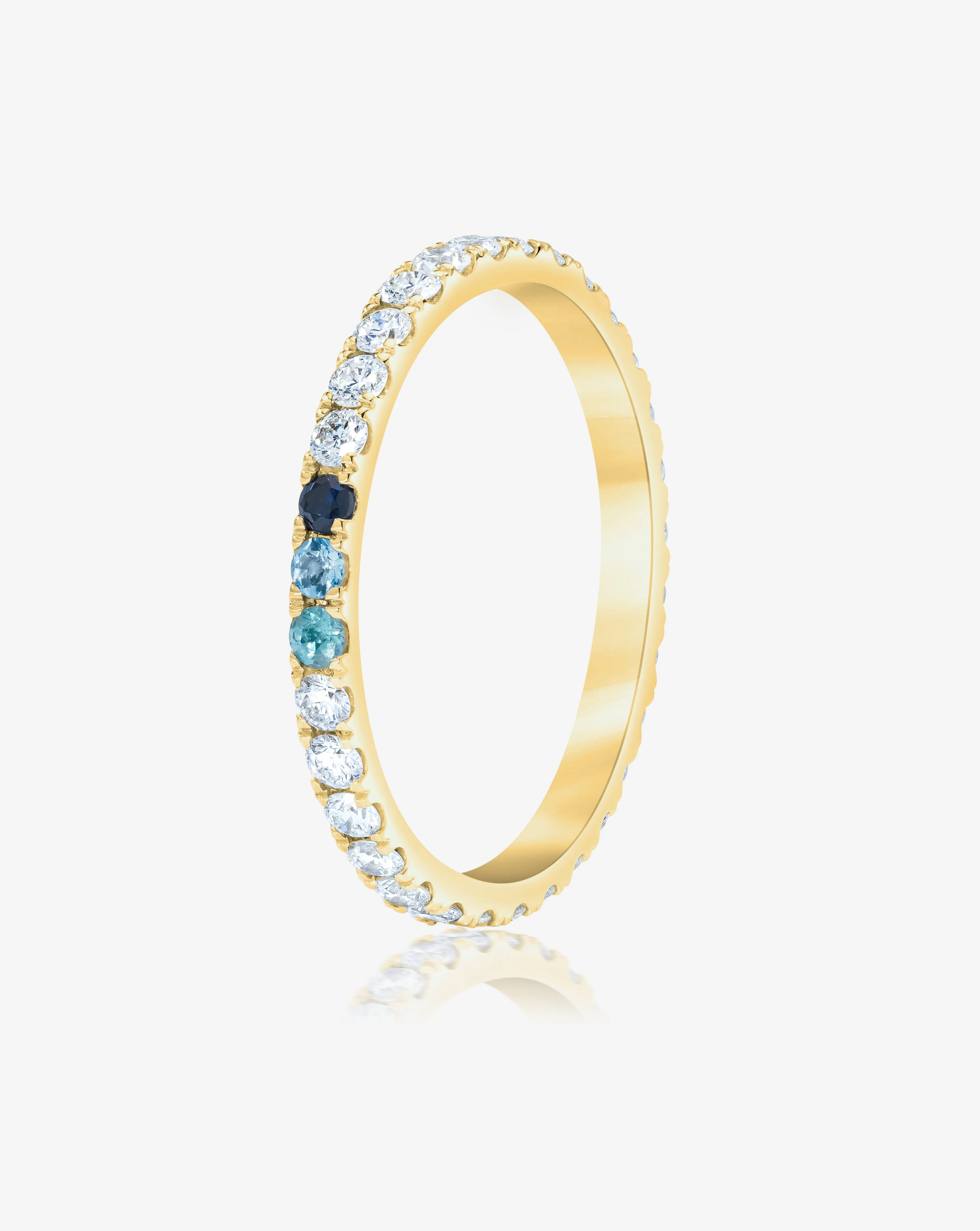 1.9 mm Personalized Perfect Pav Diamond Ring