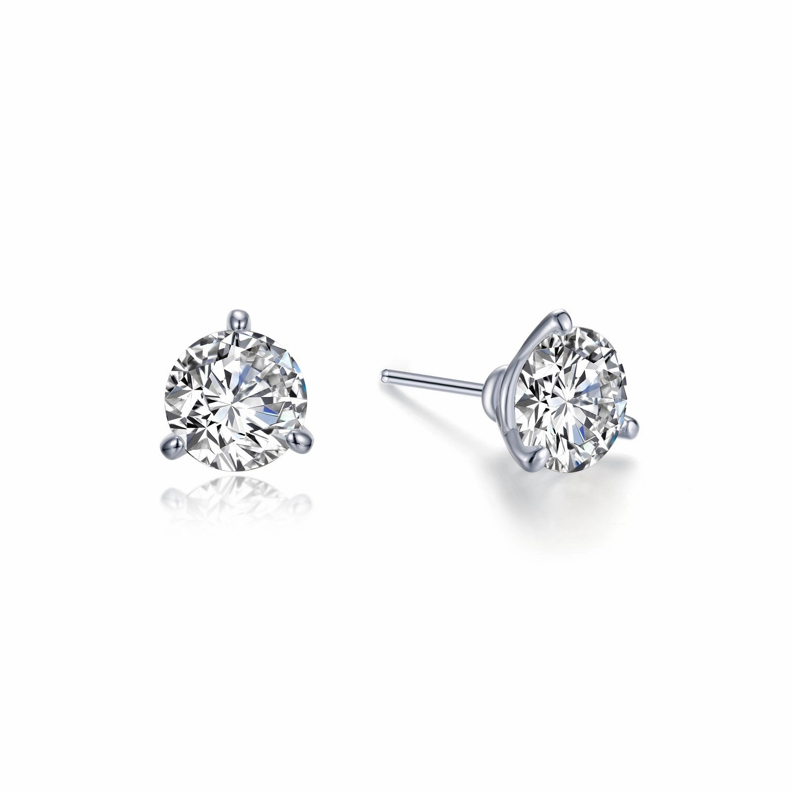 1.5 CTW 3 Prong Stud Earrings E0479CLG00