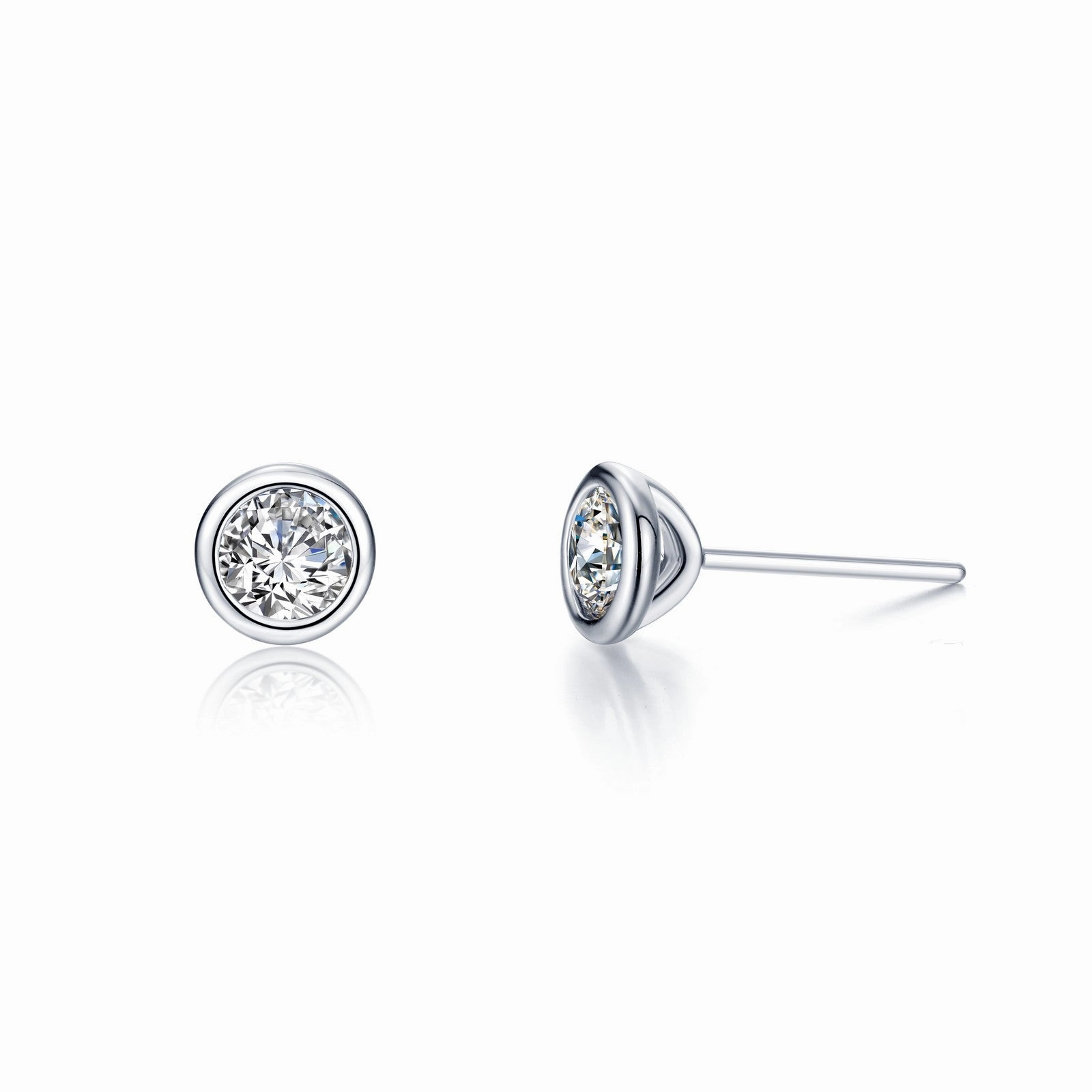 1.5 CTW Solitaire Stud Earrings E0582CLG00