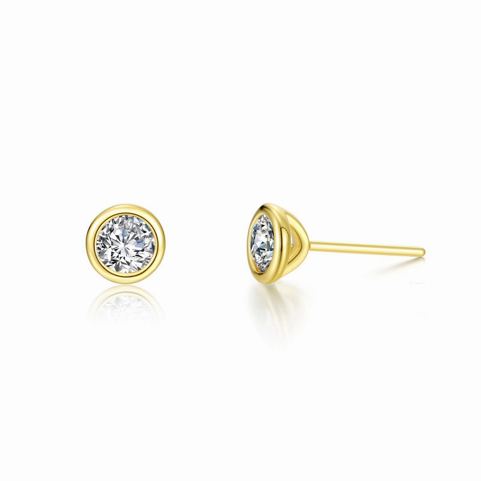 1.5 CTW Solitaire Stud Earrings E0582CLG00