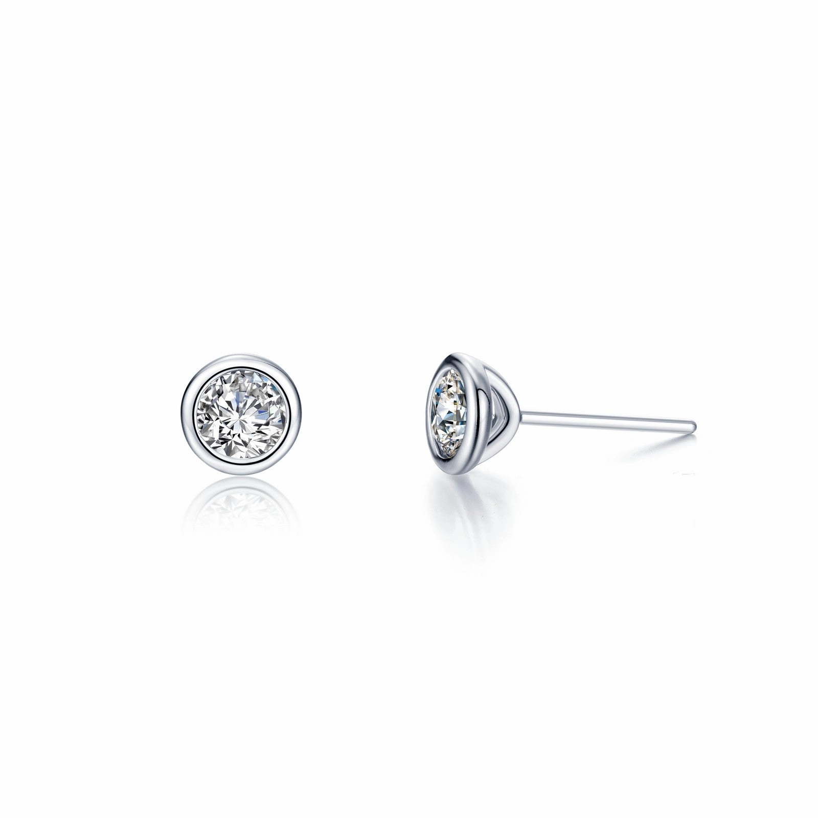 1 CTW Solitaire Stud Earrings E0581CLG00