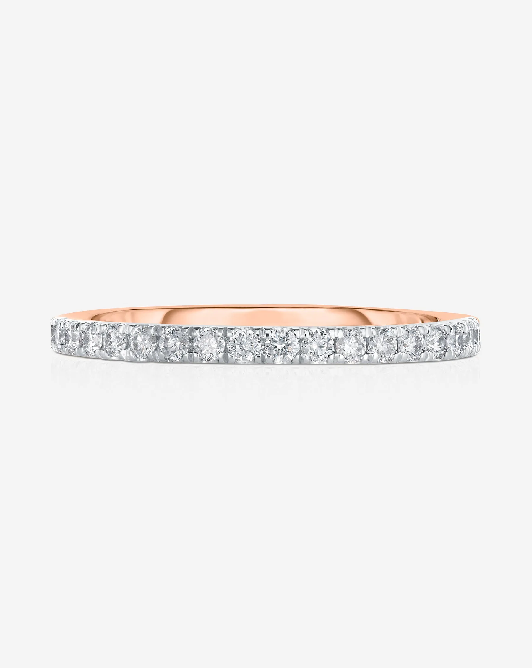 2.5 mm Perfect Pav Diamond Ring