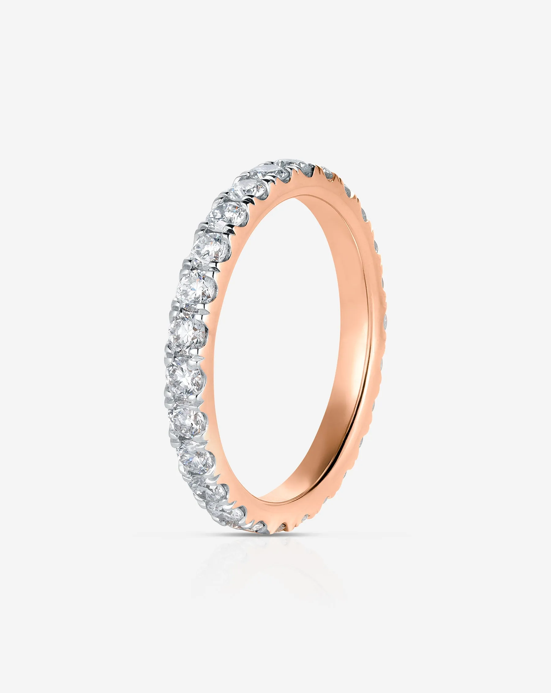 2.5 mm Perfect Pav Diamond Ring