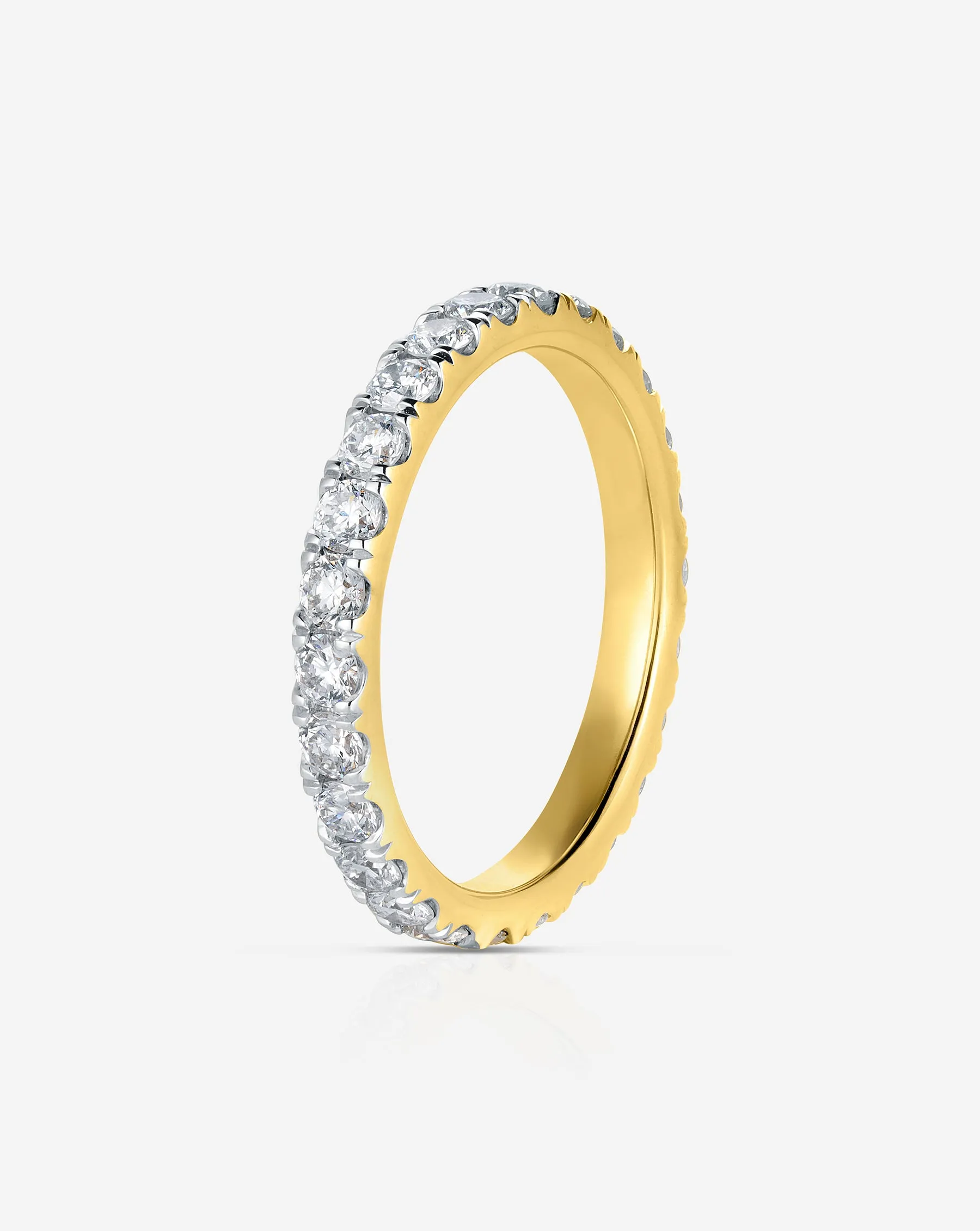2.5 mm Perfect Pav Diamond Ring