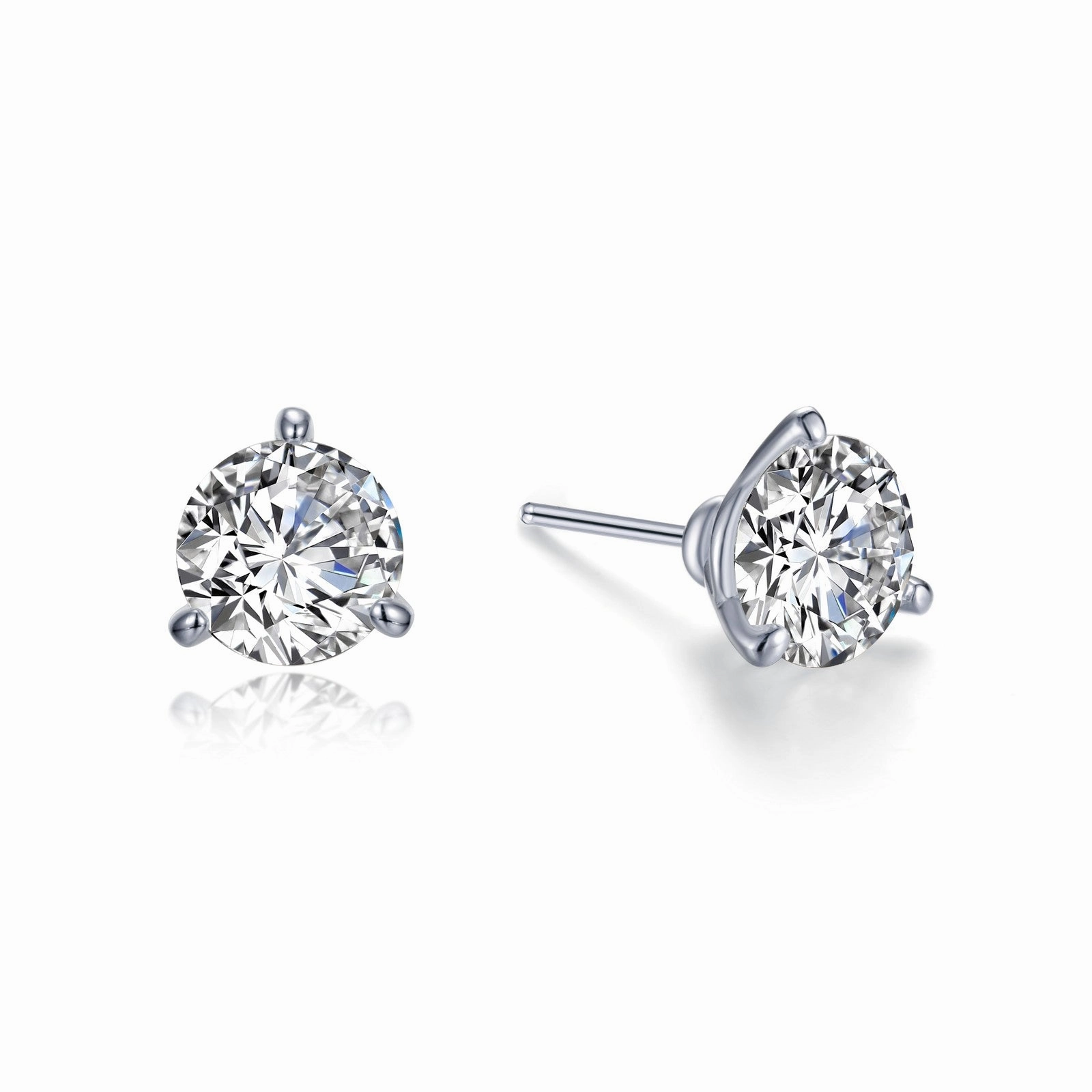 2.5 CTW 3 Prong Stud Earrings E0204CLP00