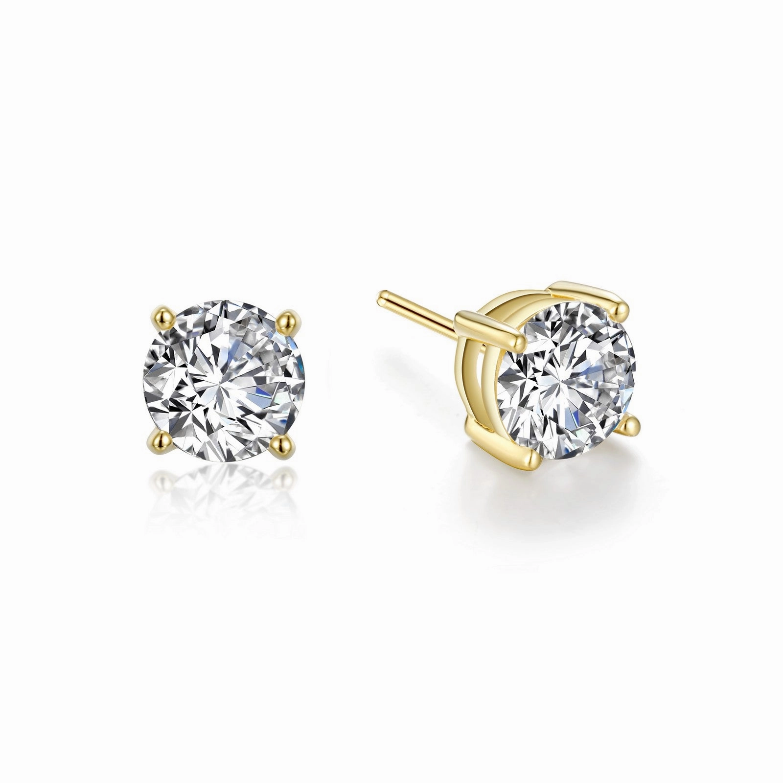 2.5 CTW 4 Prong Stud Earrings E0109CLG00