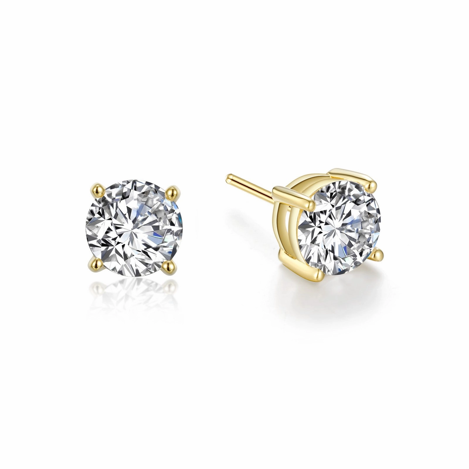 2.5 CTW 4 Prong Stud Earrings E0109CLP00